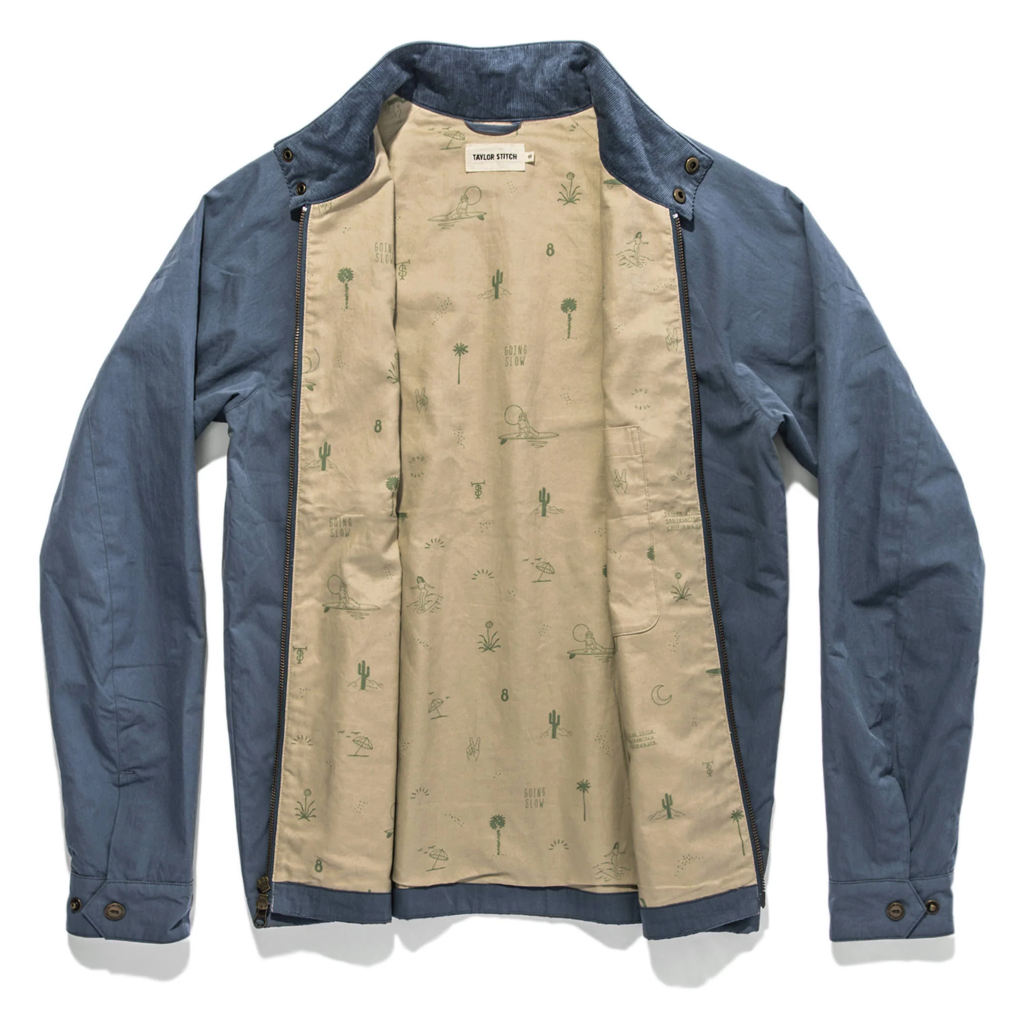 The Montara Jacket in Vintage Blue - Image 10