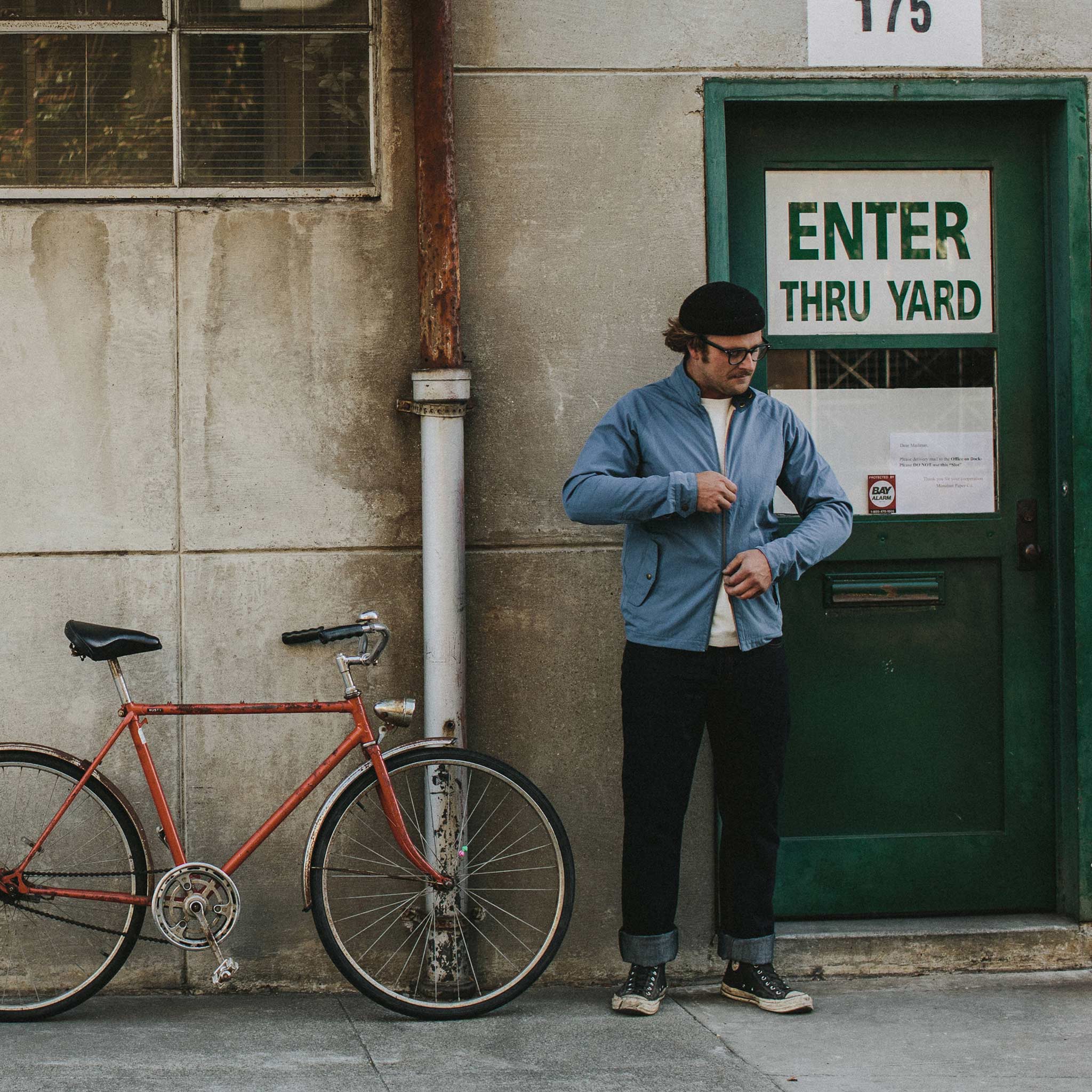 The Montara Jacket in Vintage Blue - Image 4
