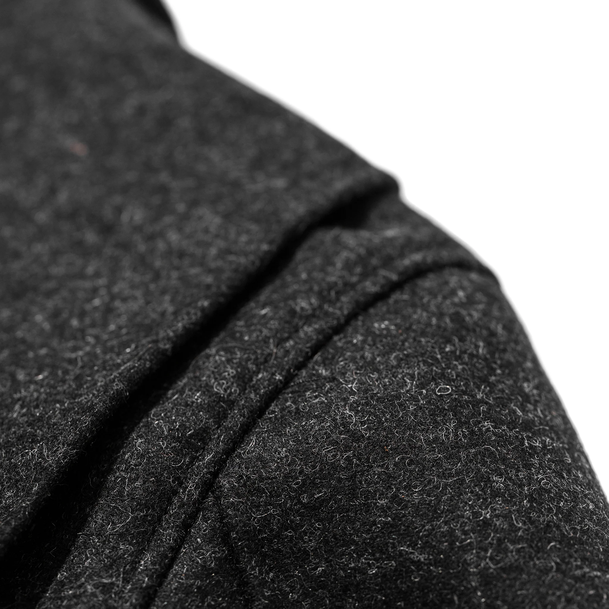 The Monterey Bomber in Charcoal Wool - Image 11