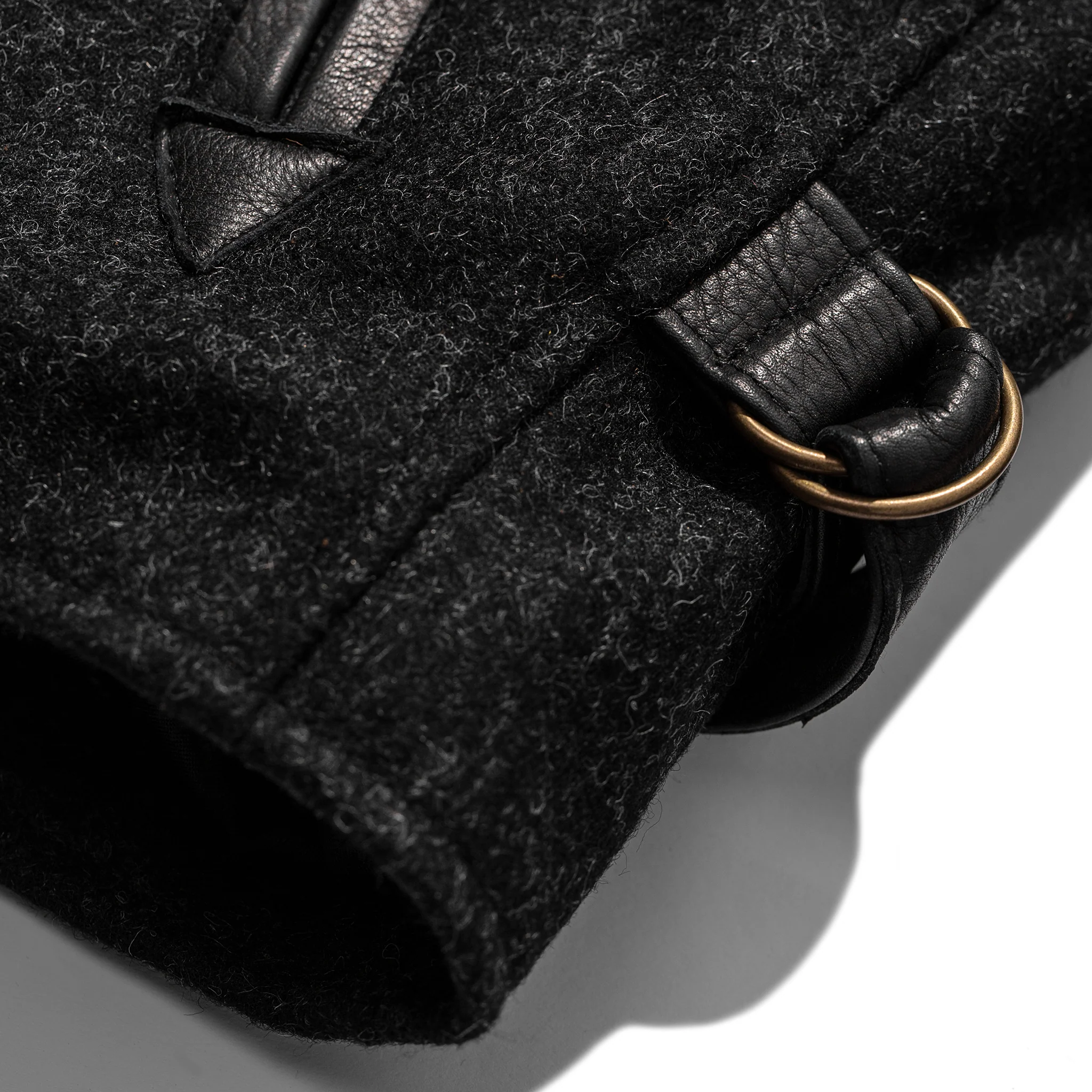 The Monterey Bomber in Charcoal Wool - Image 15