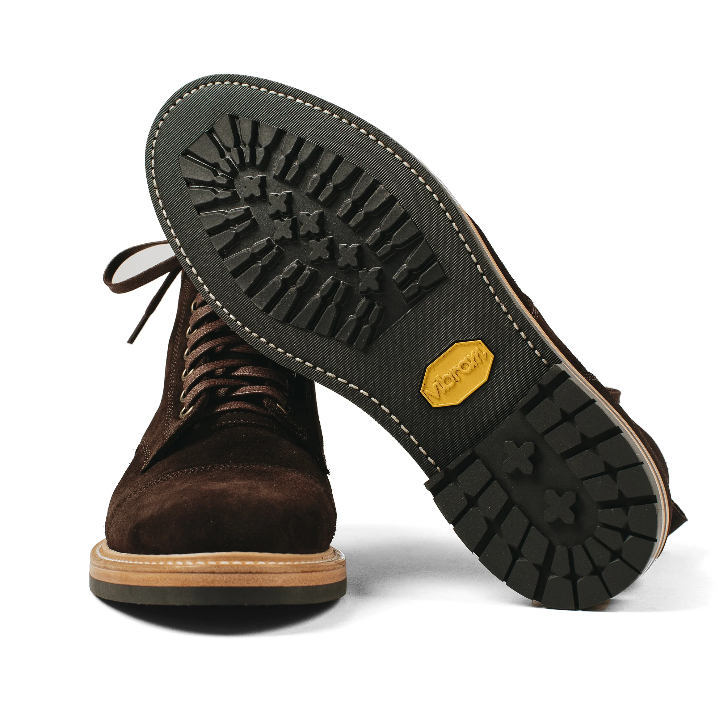 The Moto Boot in Weatherproof Chocolate Suede - Image 15