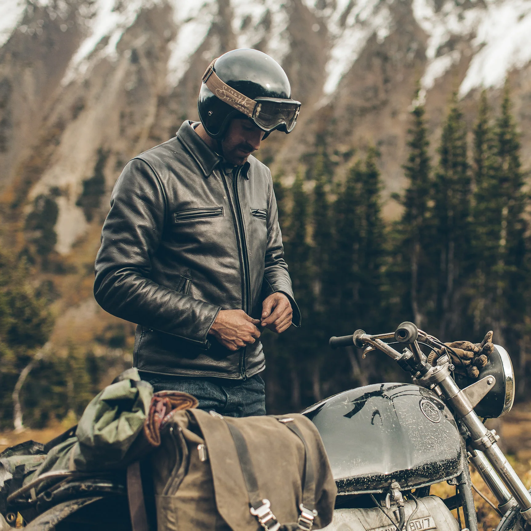 The Moto Jacket in Black - Image 2