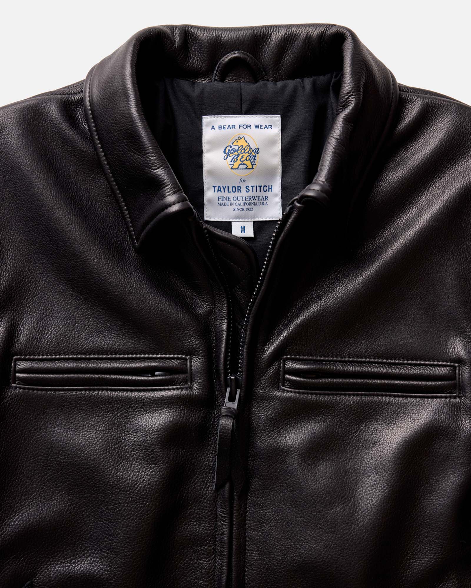 The Moto Jacket in Black Steerhide - Image 3