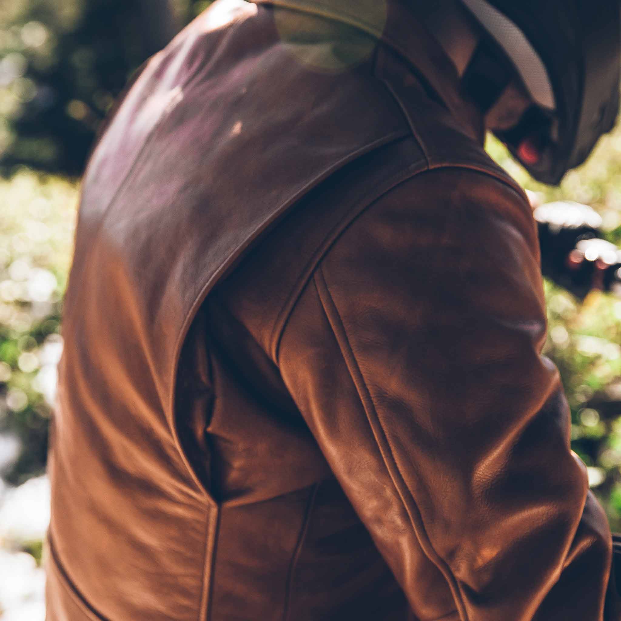 The Moto Jacket in Whiskey - Image 10