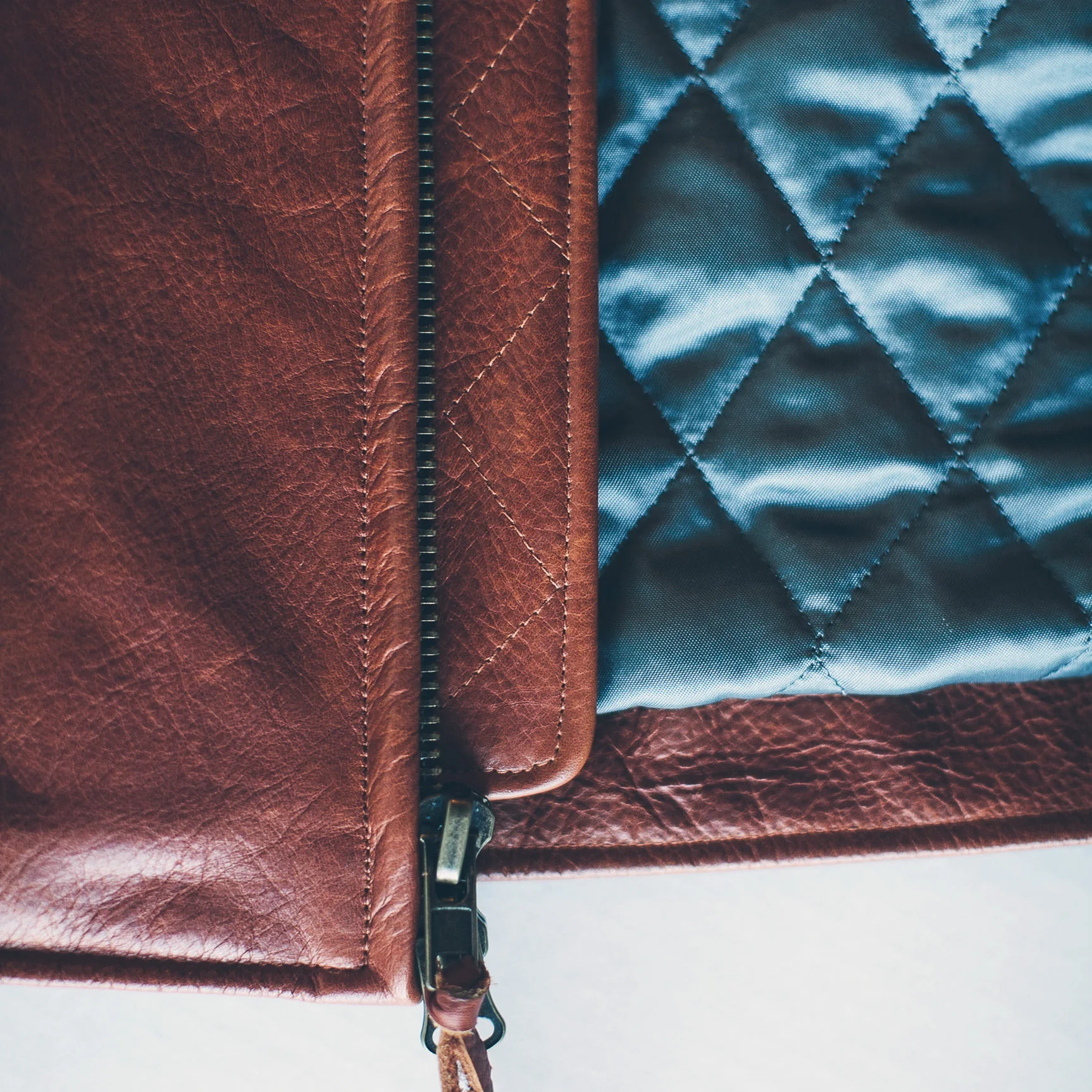 The Moto Jacket in Whiskey - Image 15