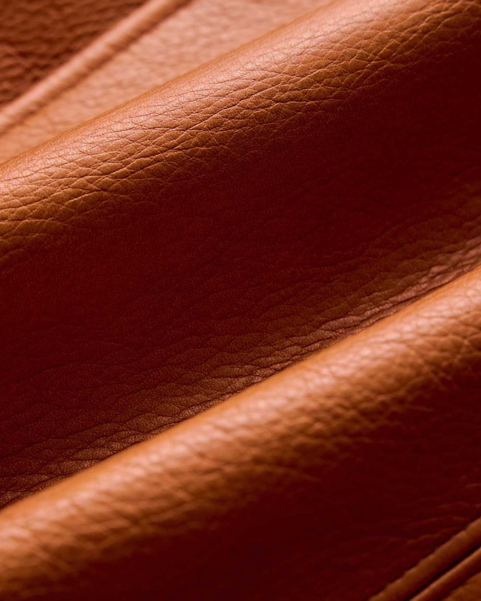 The Moto Jacket in Whiskey Steerhide - Image 9