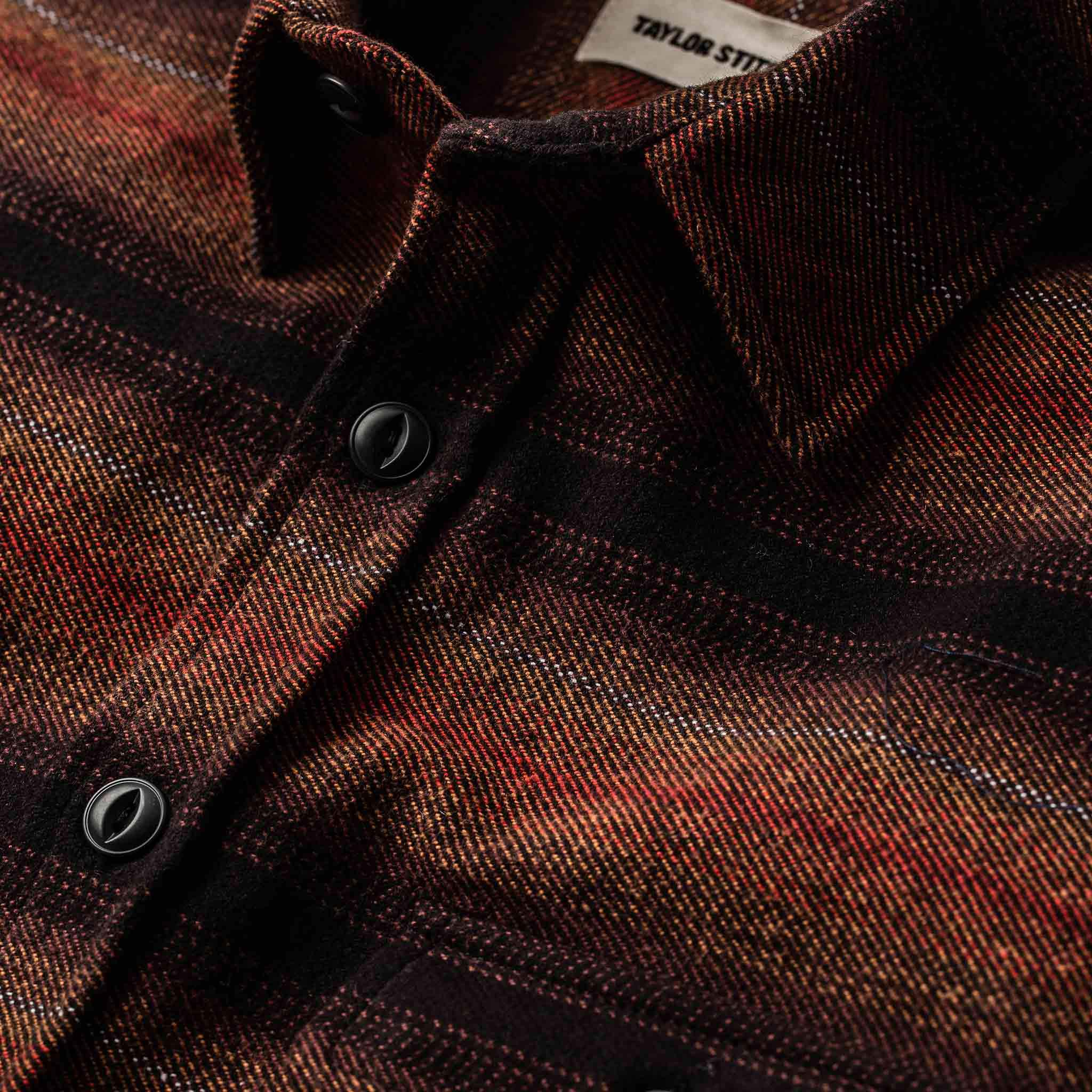The Moto Utility Shirt in Sunset Stripe - Image 7