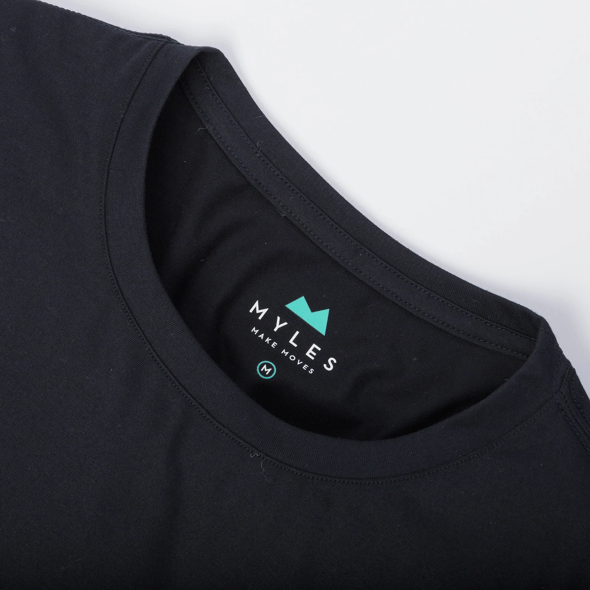The Myles Everyday Tee in Charcoal - Image 6
