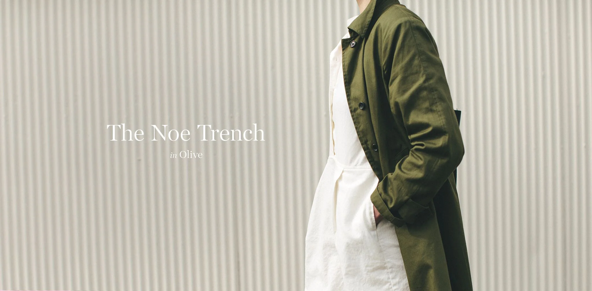 The Noe Trench in Olive - Image 8