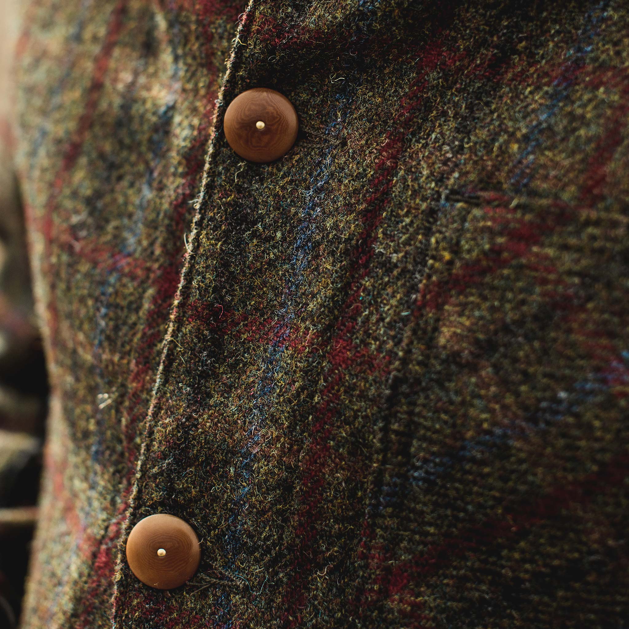 The Ojai Jacket in Harris Tweed Plaid - Image 4
