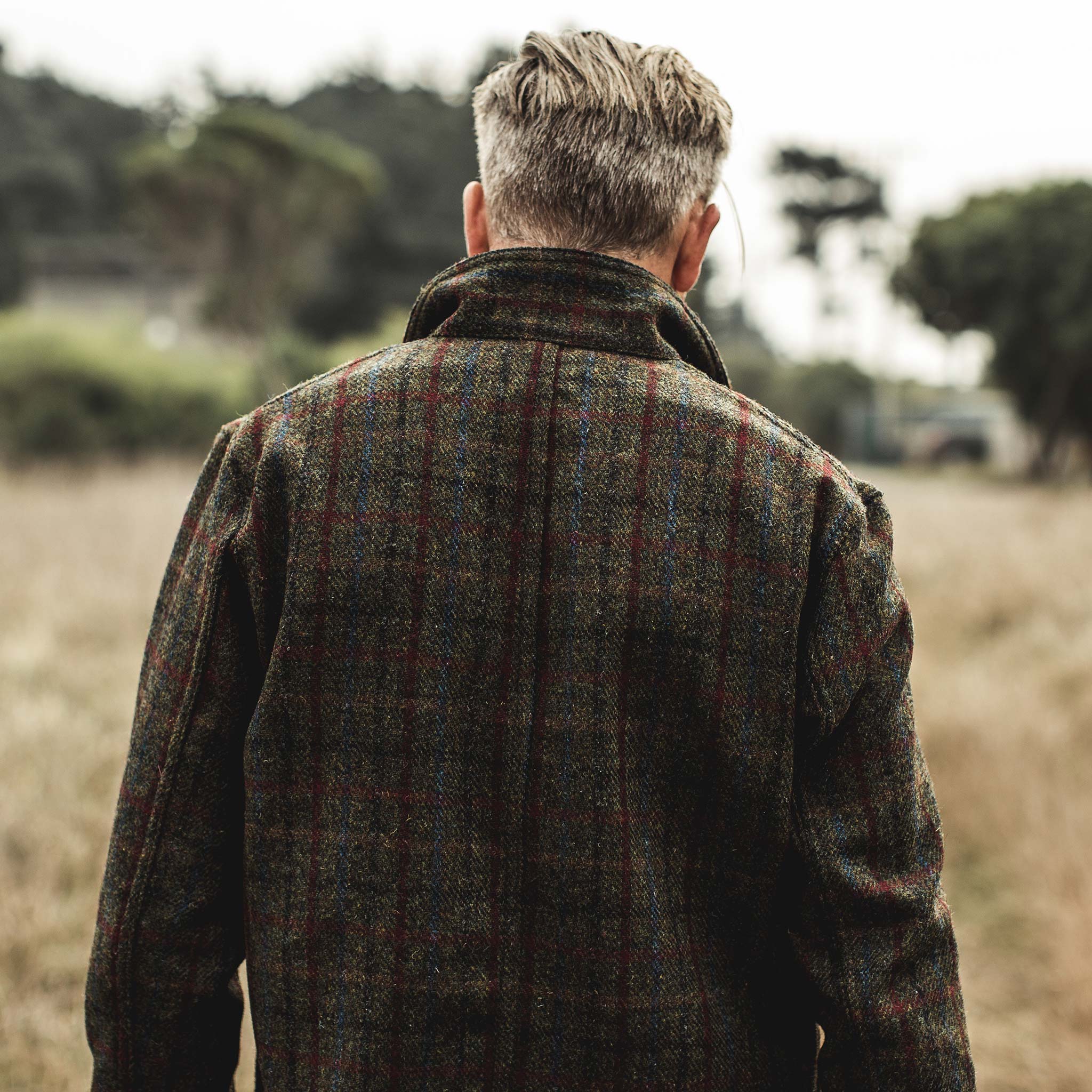 The Ojai Jacket in Harris Tweed Plaid - Image 6