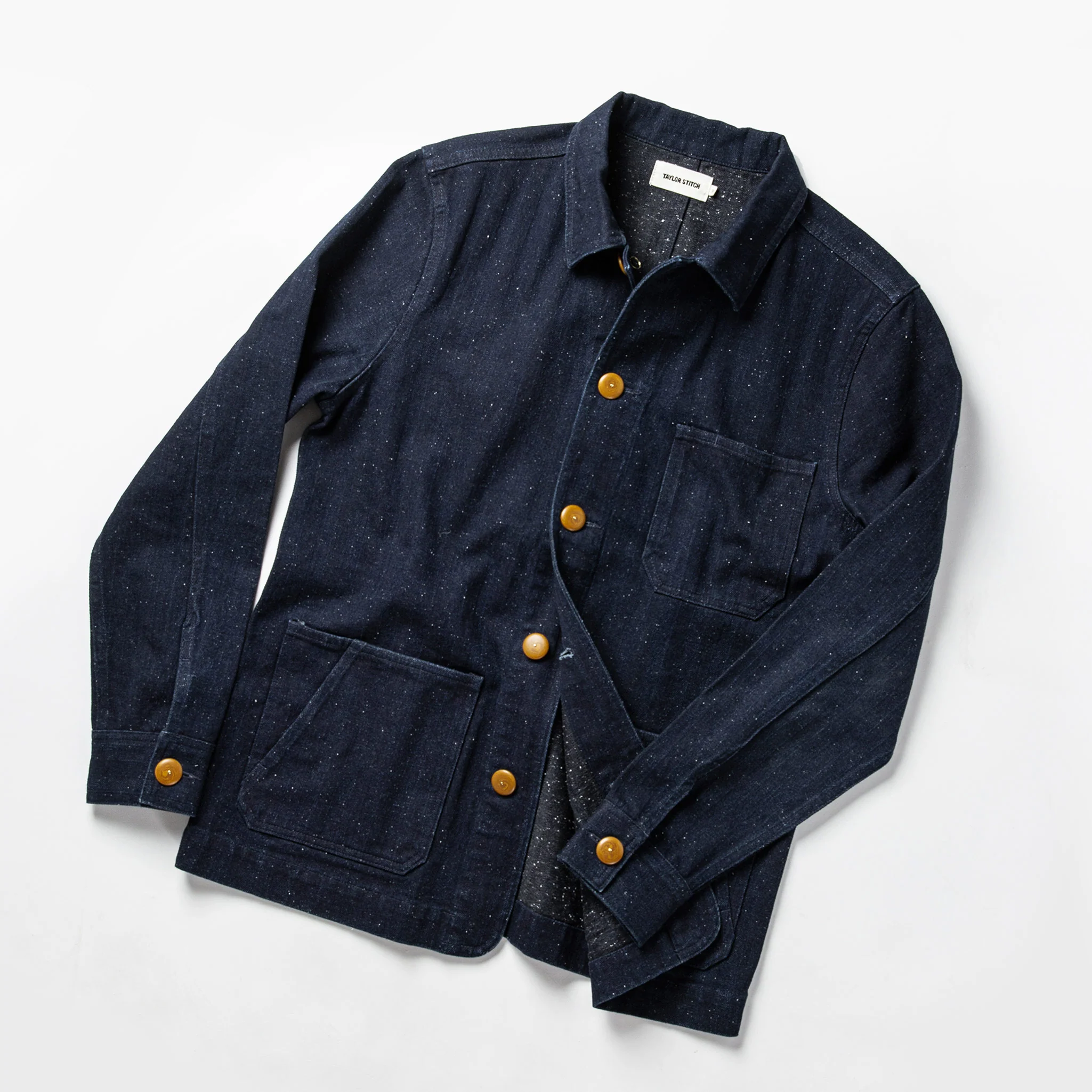 The Ojai Jacket in Indigo Herringbone - Image 10