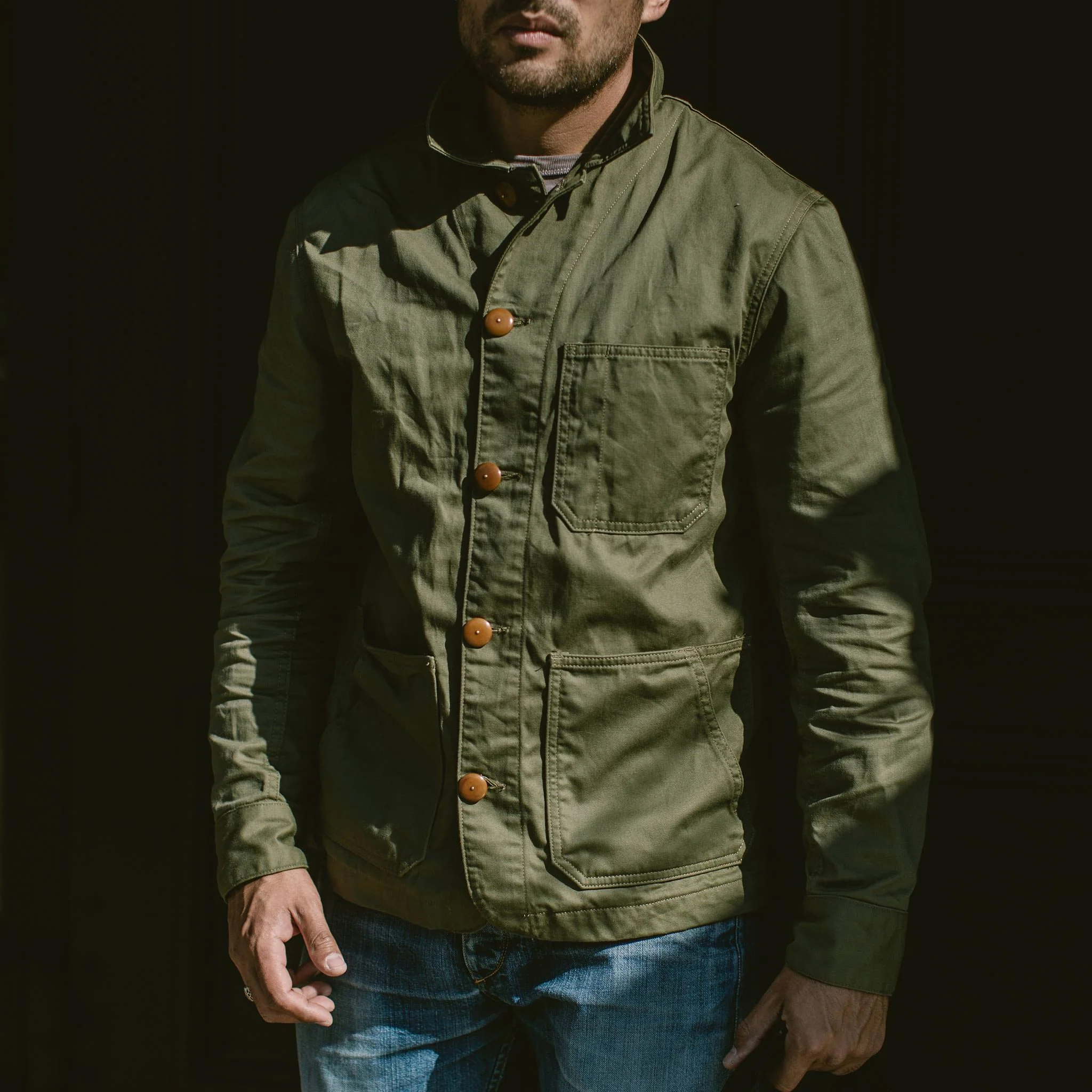 The Ojai Jacket in Olive - Image 6