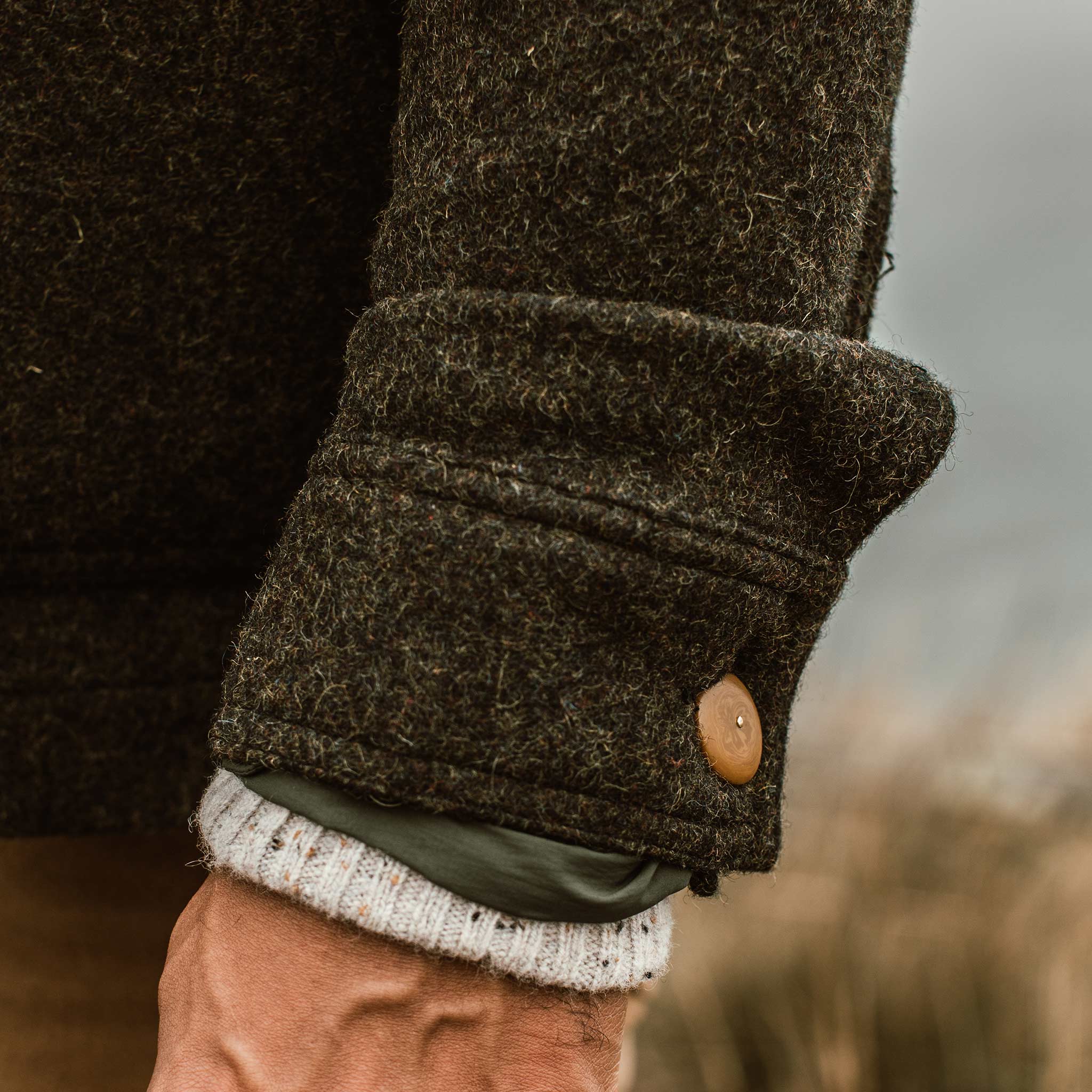 The Ojai Jacket in Shetland Moss - Image 6