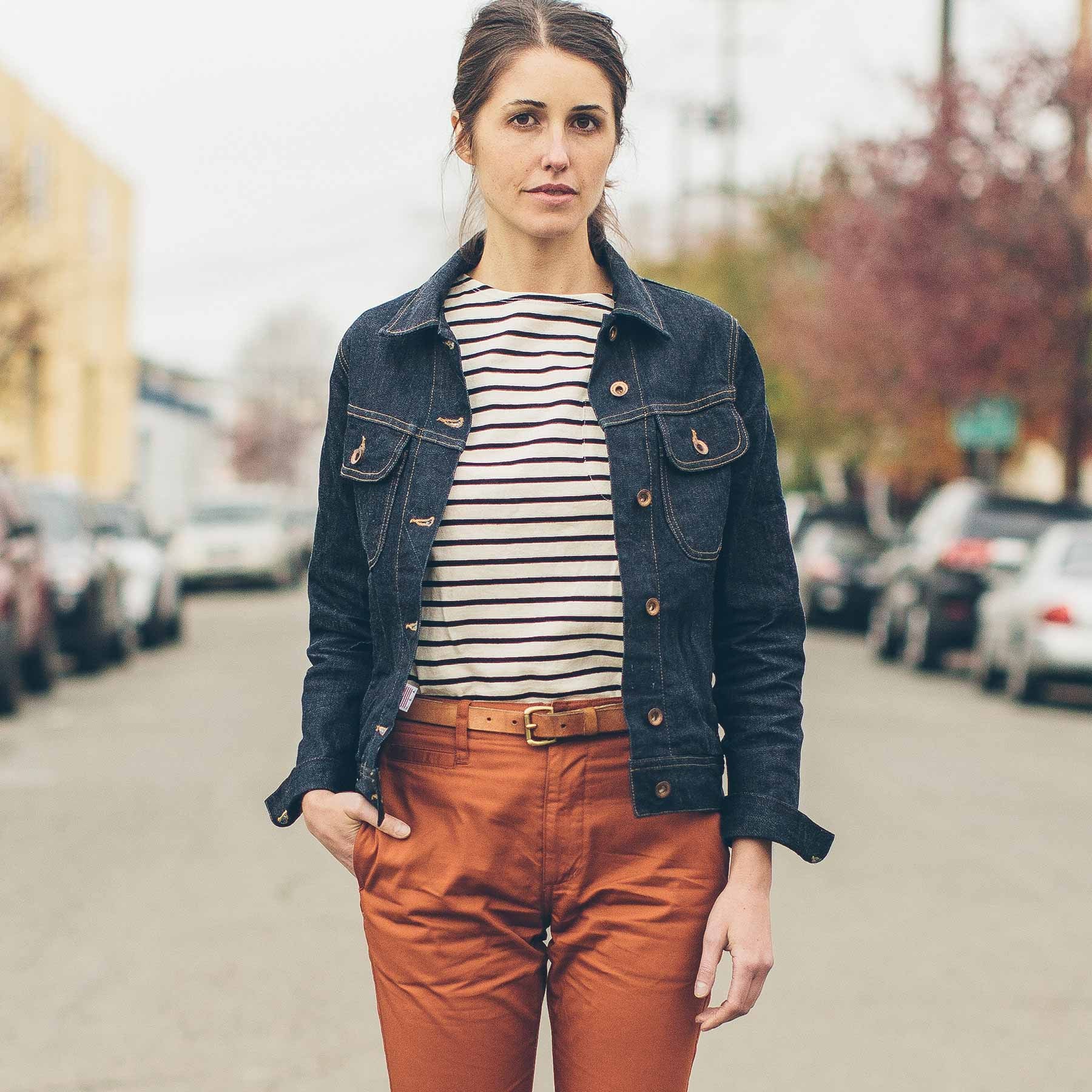 The Pacific Jacket in Cone Mills Stretch Selvage - Image 2