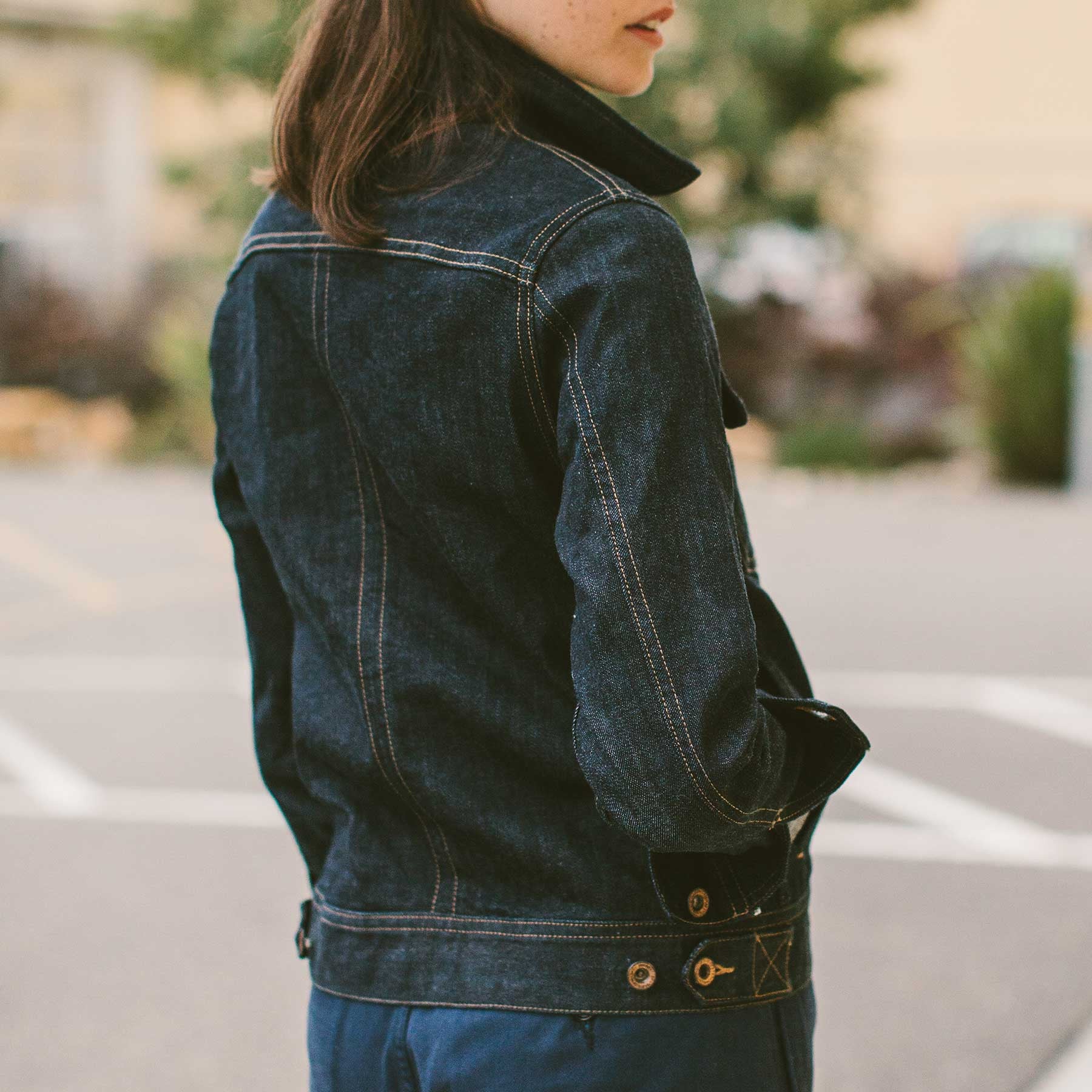 The Pacific Jacket in Cone Mills Stretch Selvage - Image 5
