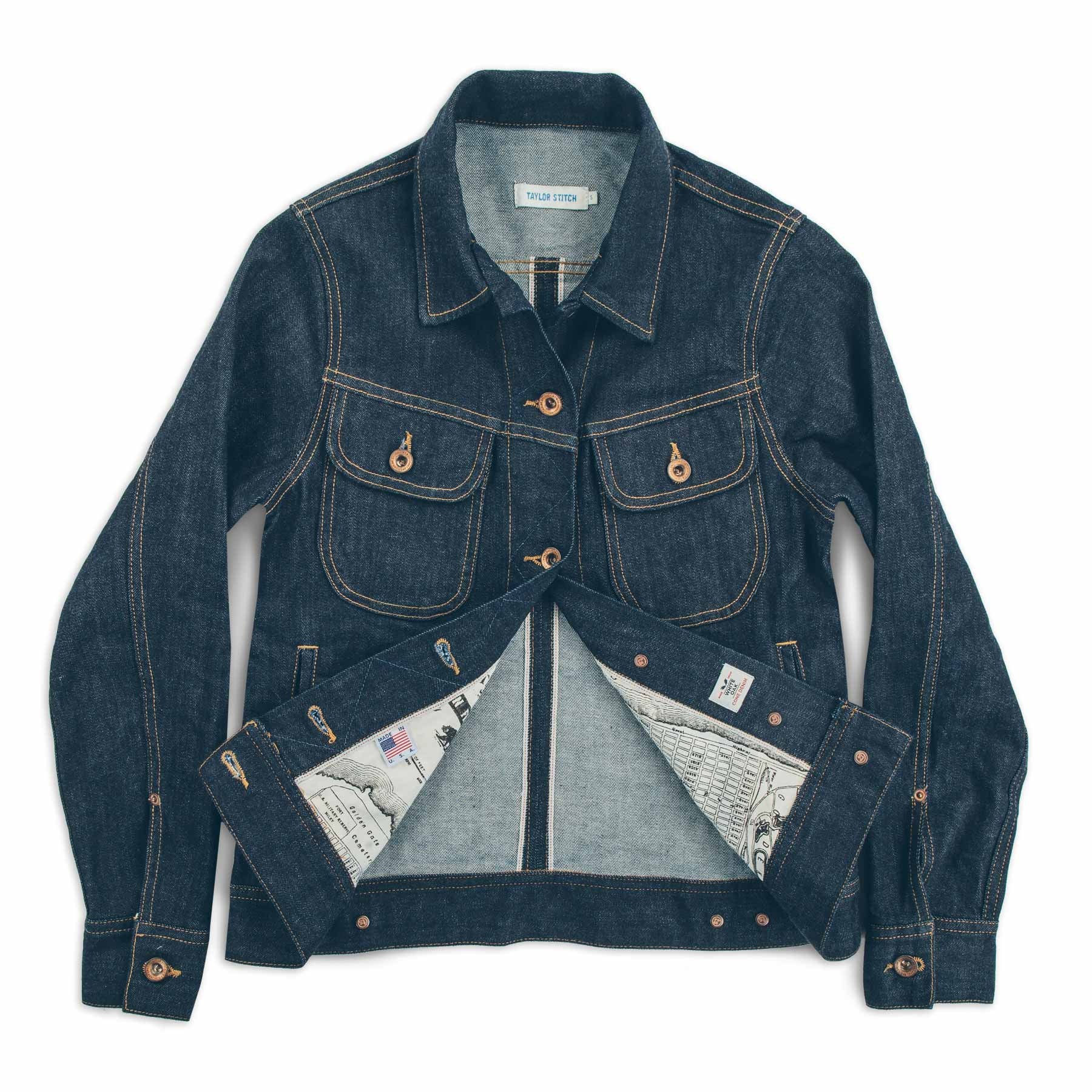 The Pacific Jacket in Cone Mills Stretch Selvage - Image 7