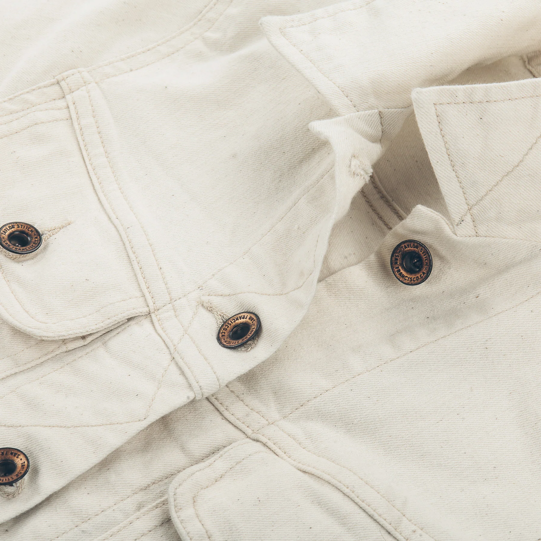 The Pacific Jacket in Natural Denim - Image 5