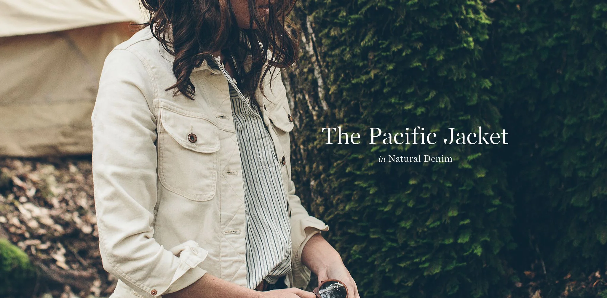The Pacific Jacket in Natural Denim - Image 8