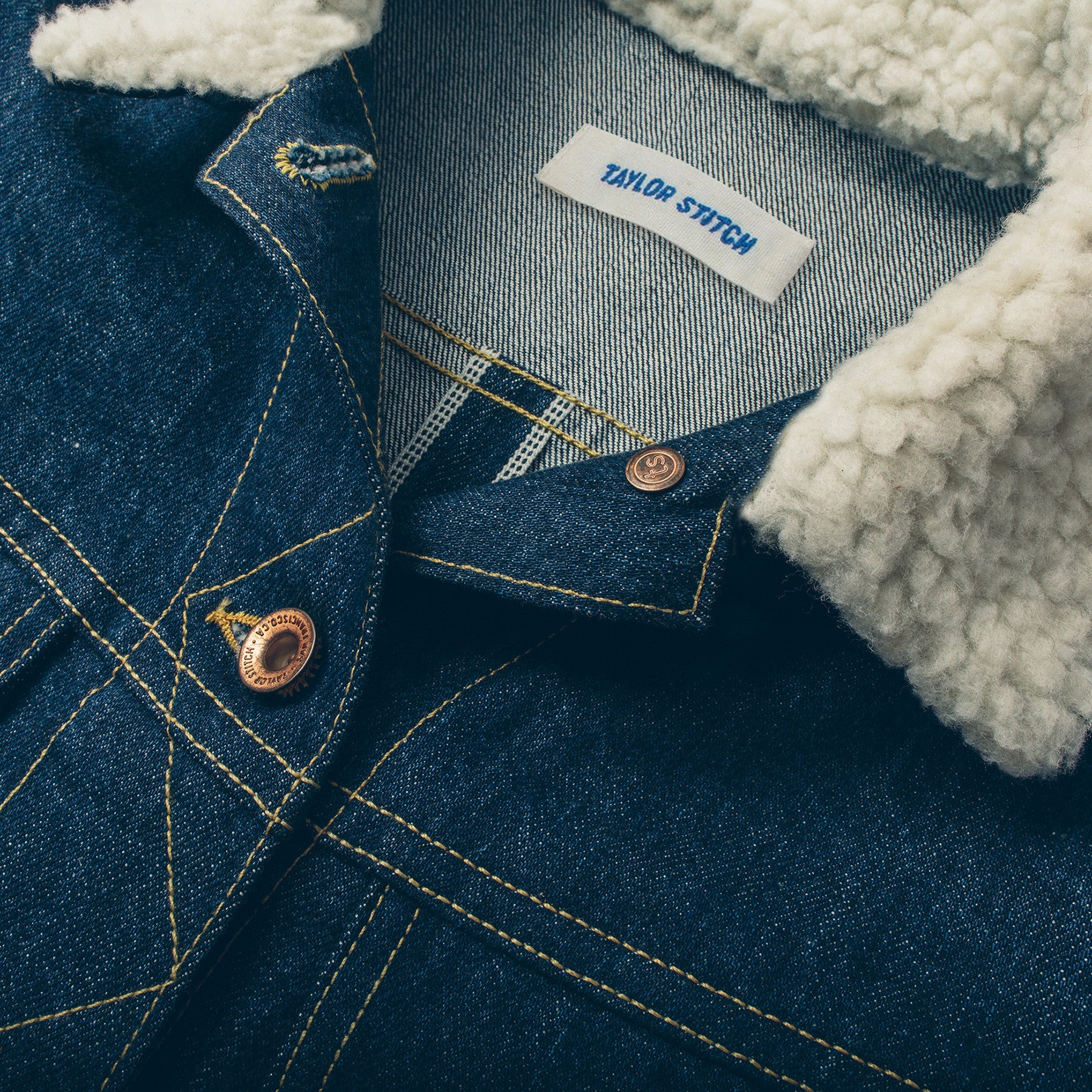The Pacific Jacket in Sea Washed Selvage Denim - Image 7