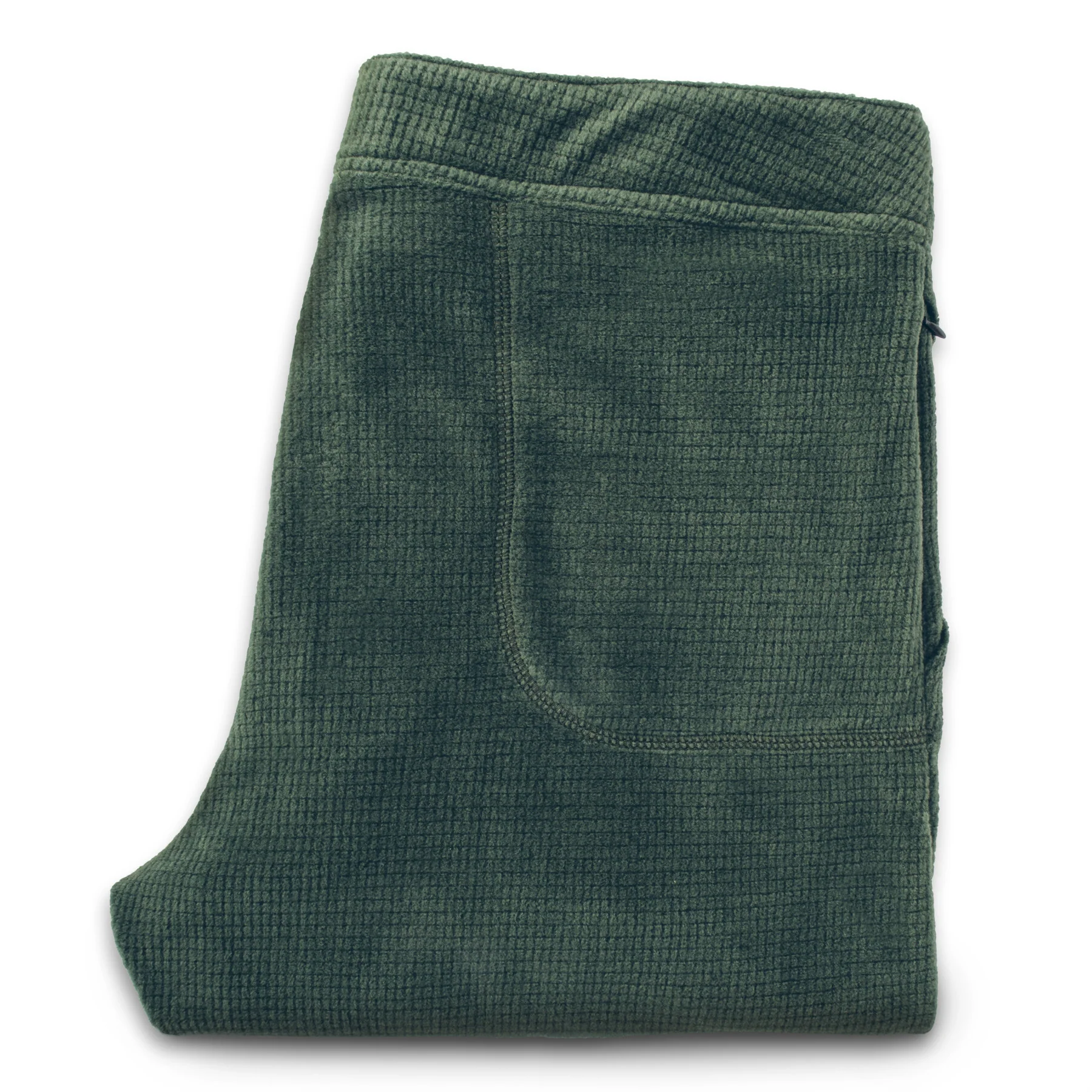 The Pack Pant in Olive Polartec Fleece - Image 7