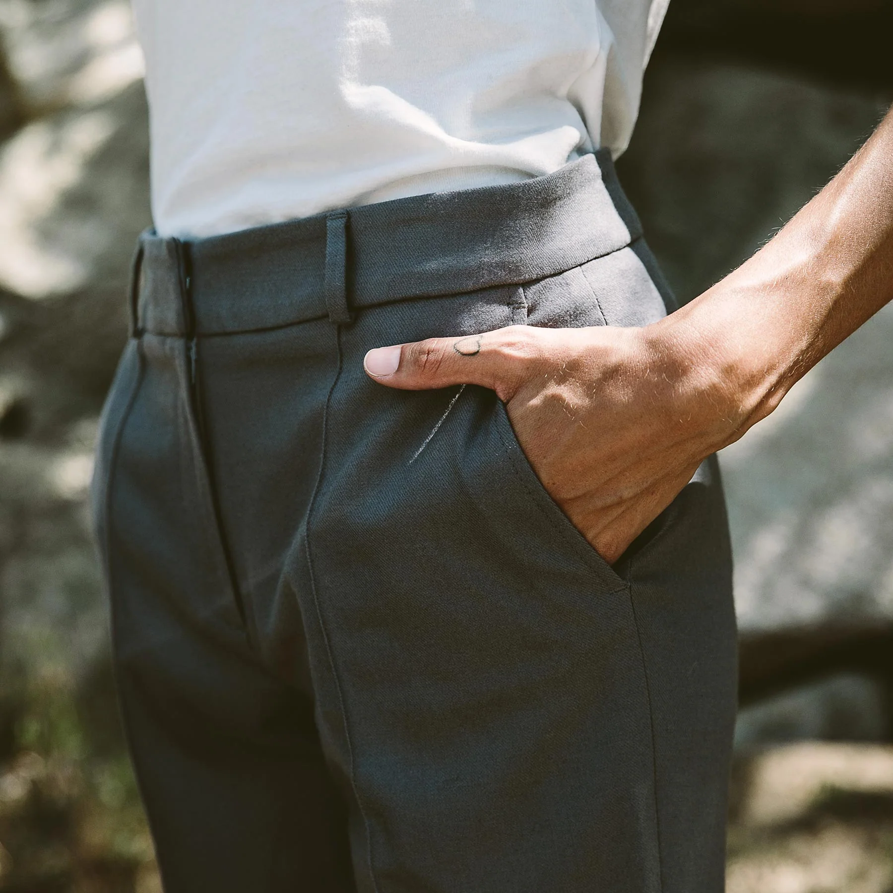 The Parsons Pant in Stone - Image 3