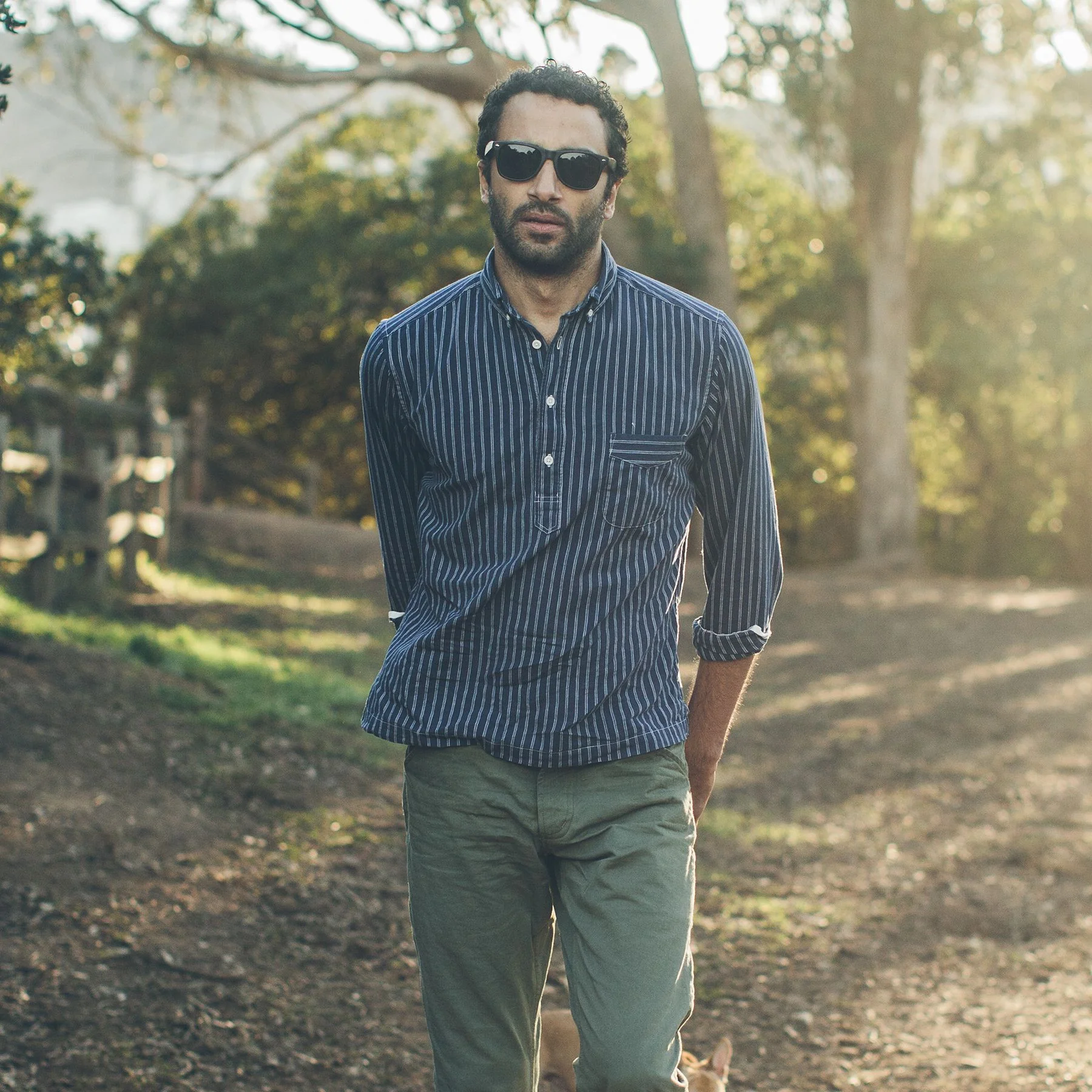 The Popover in Indigo Stripe - Image 4