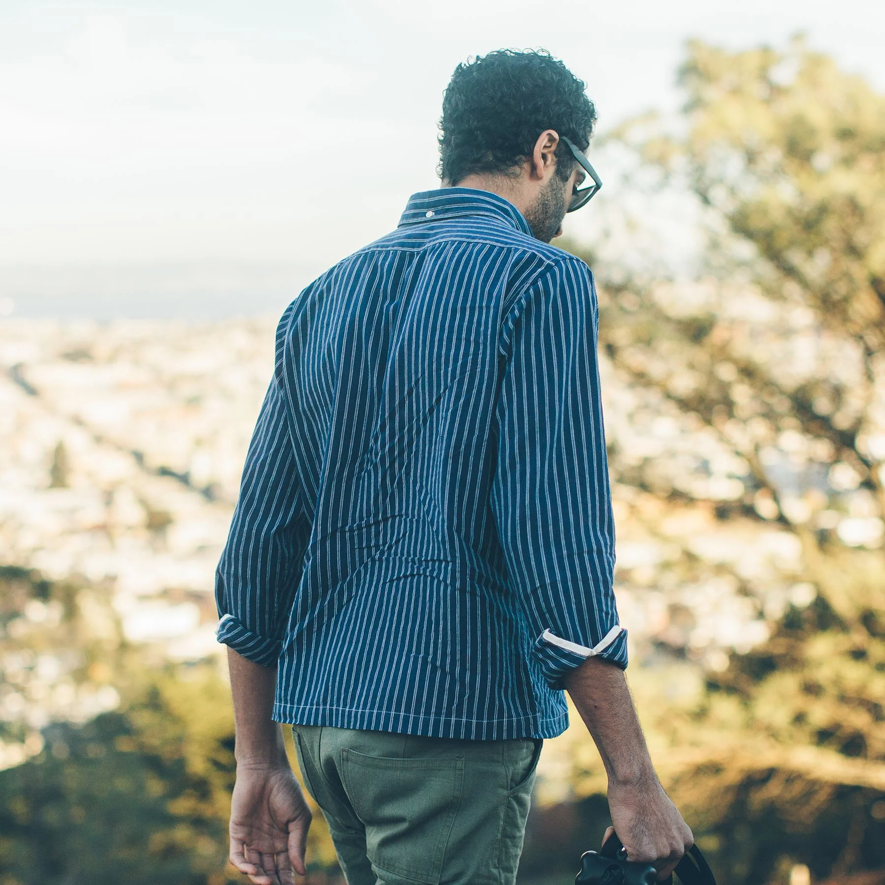 The Popover in Indigo Stripe - Image 5
