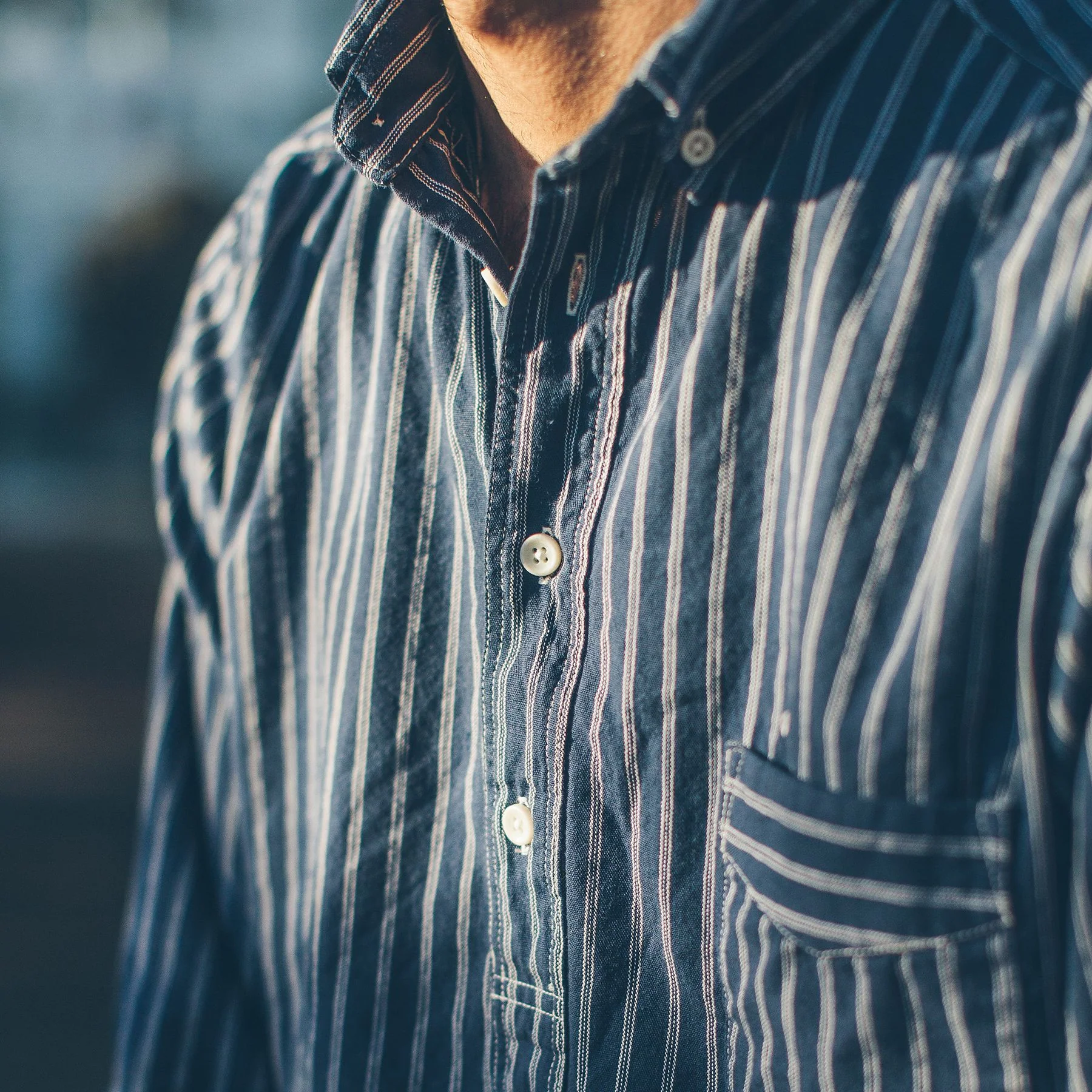 The Popover in Indigo Stripe - Image 6