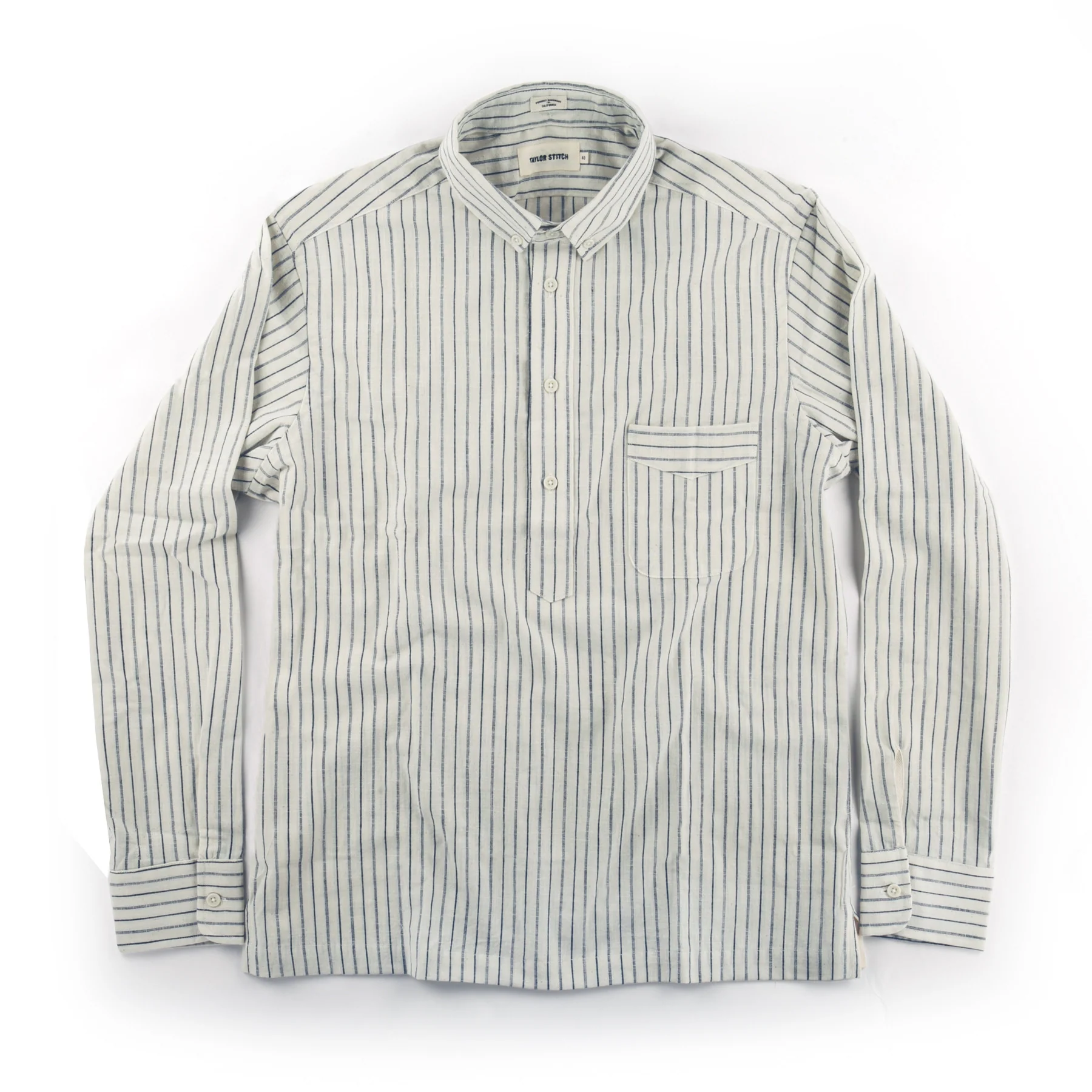 The Popover in Indigo Variegated Stripe - Image 6