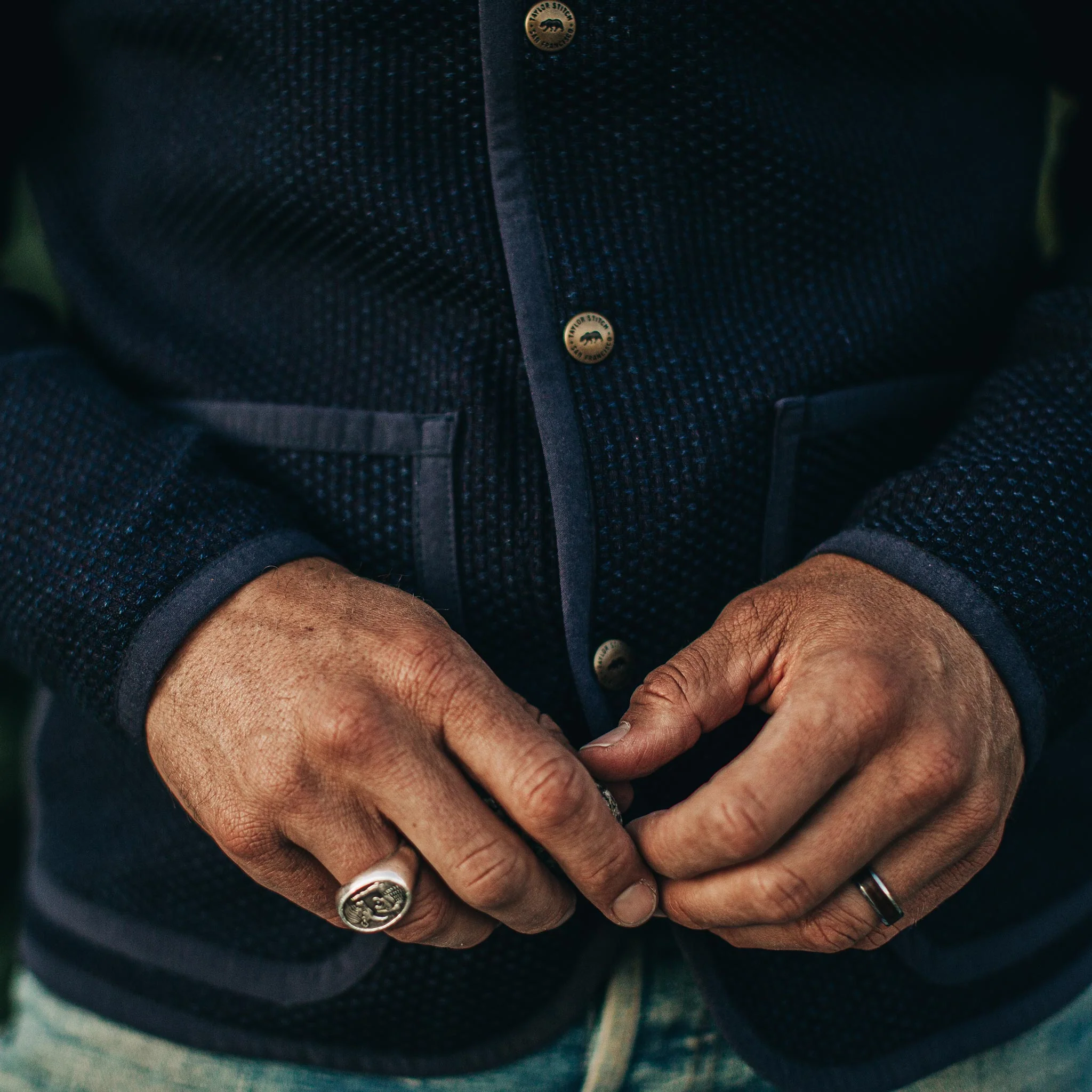 The Port Jacket in Indigo Sashiko - Image 6