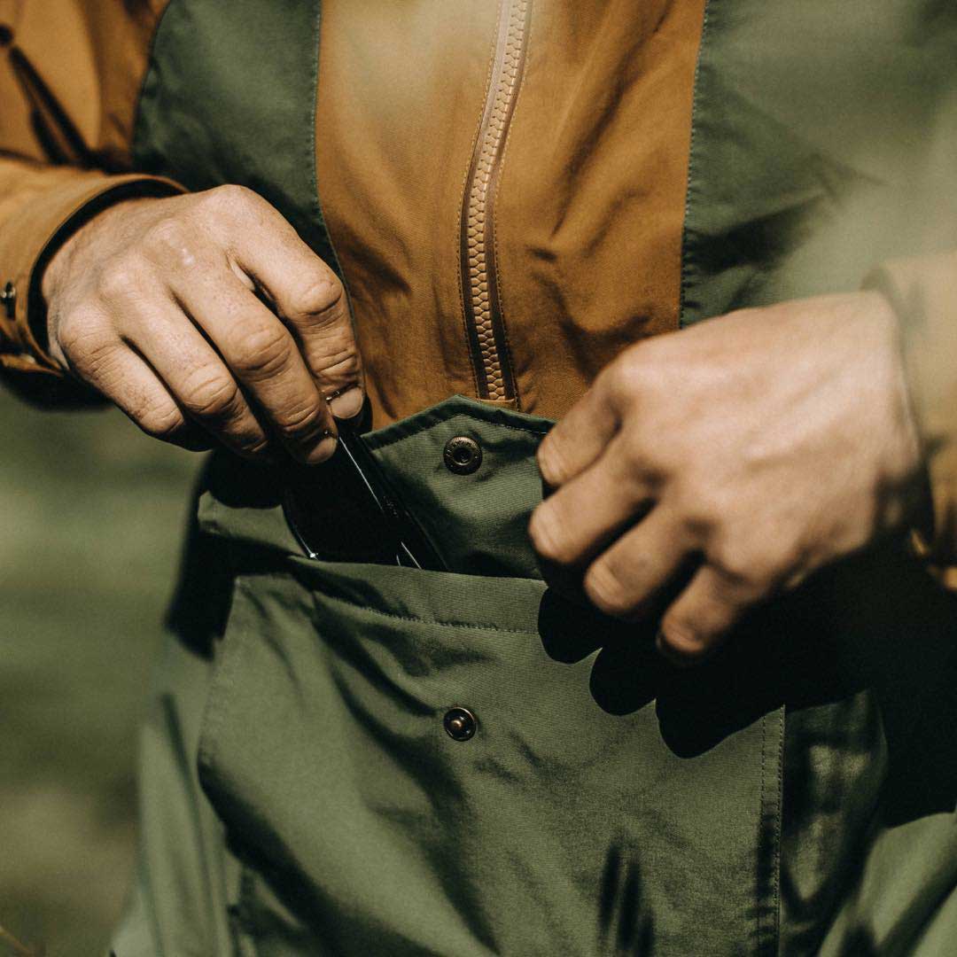 The Powder Jacket in British Khaki & Olive - Image 6
