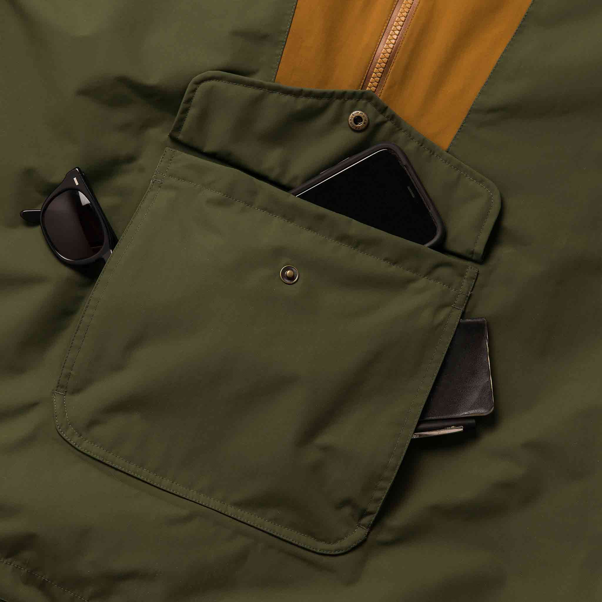 The Powder Jacket in British Khaki & Olive - Image 9