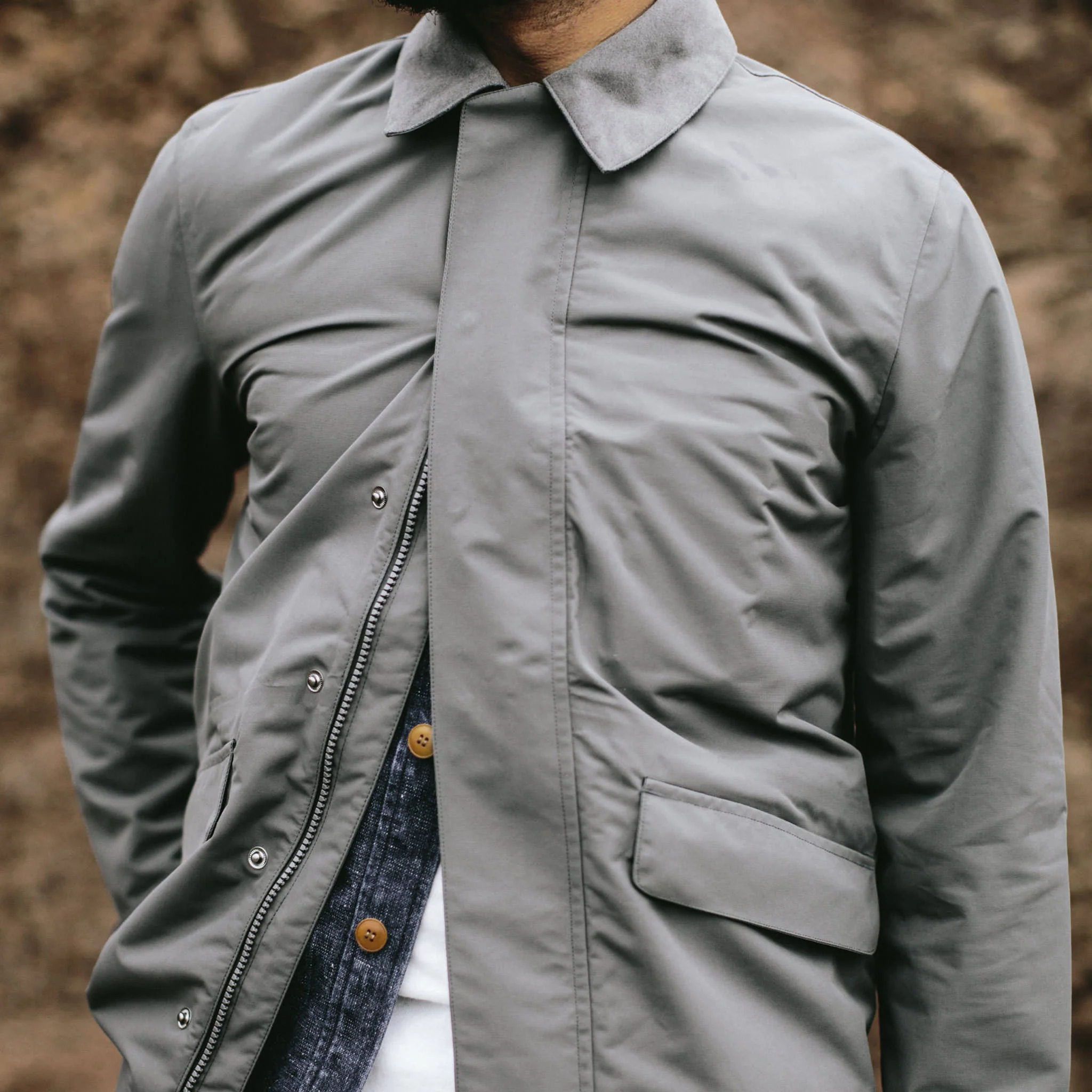 The Primrose Jacket in Charcoal - Image 7