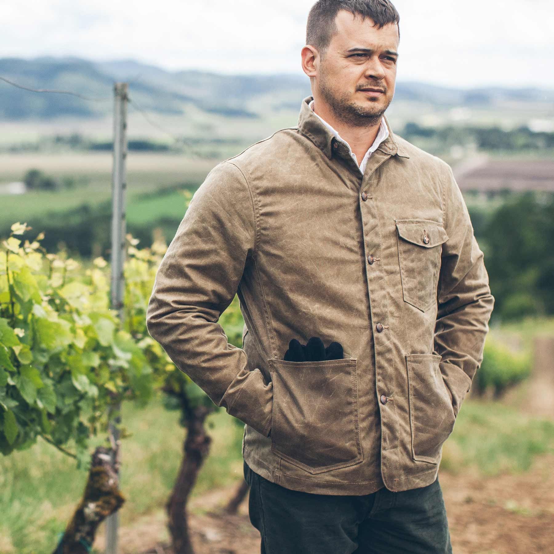 The Project Jacket in Field Tan - Image 2