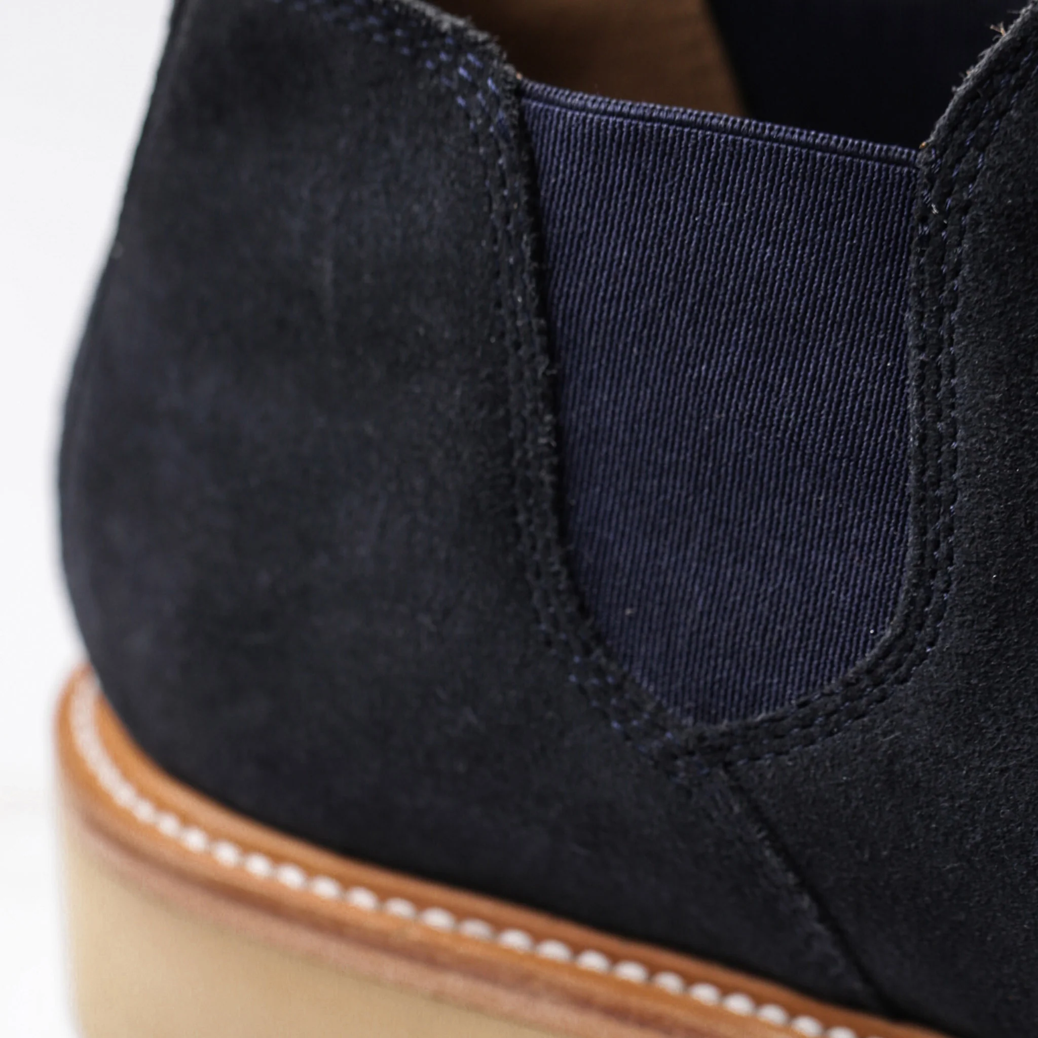 The Ranch Low in Weatherproof Navy Suede - Image 6