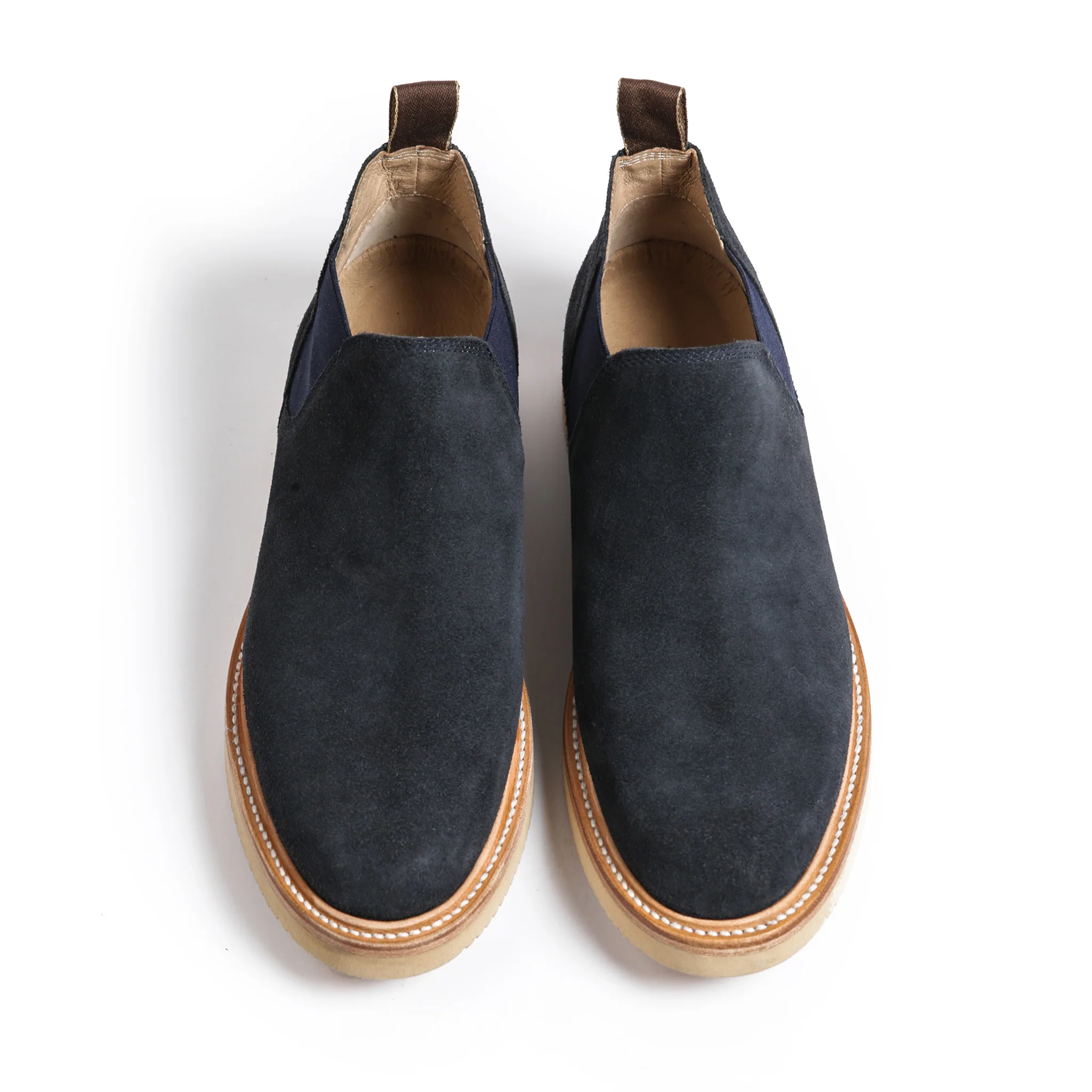 The Ranch Low in Weatherproof Navy Suede - Image 7