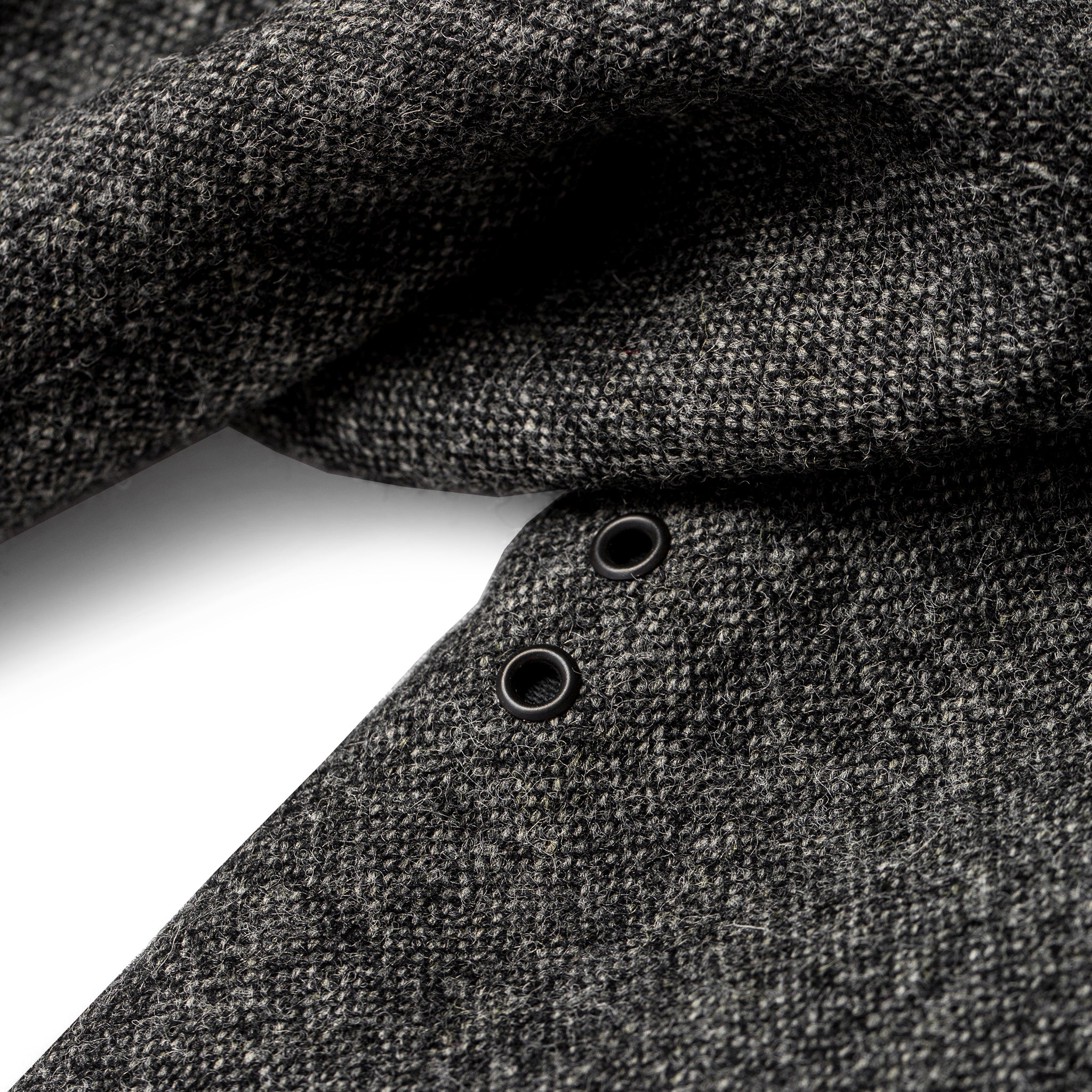 The Rover Jacket in Charcoal Birdseye Waxed Wool - Image 10