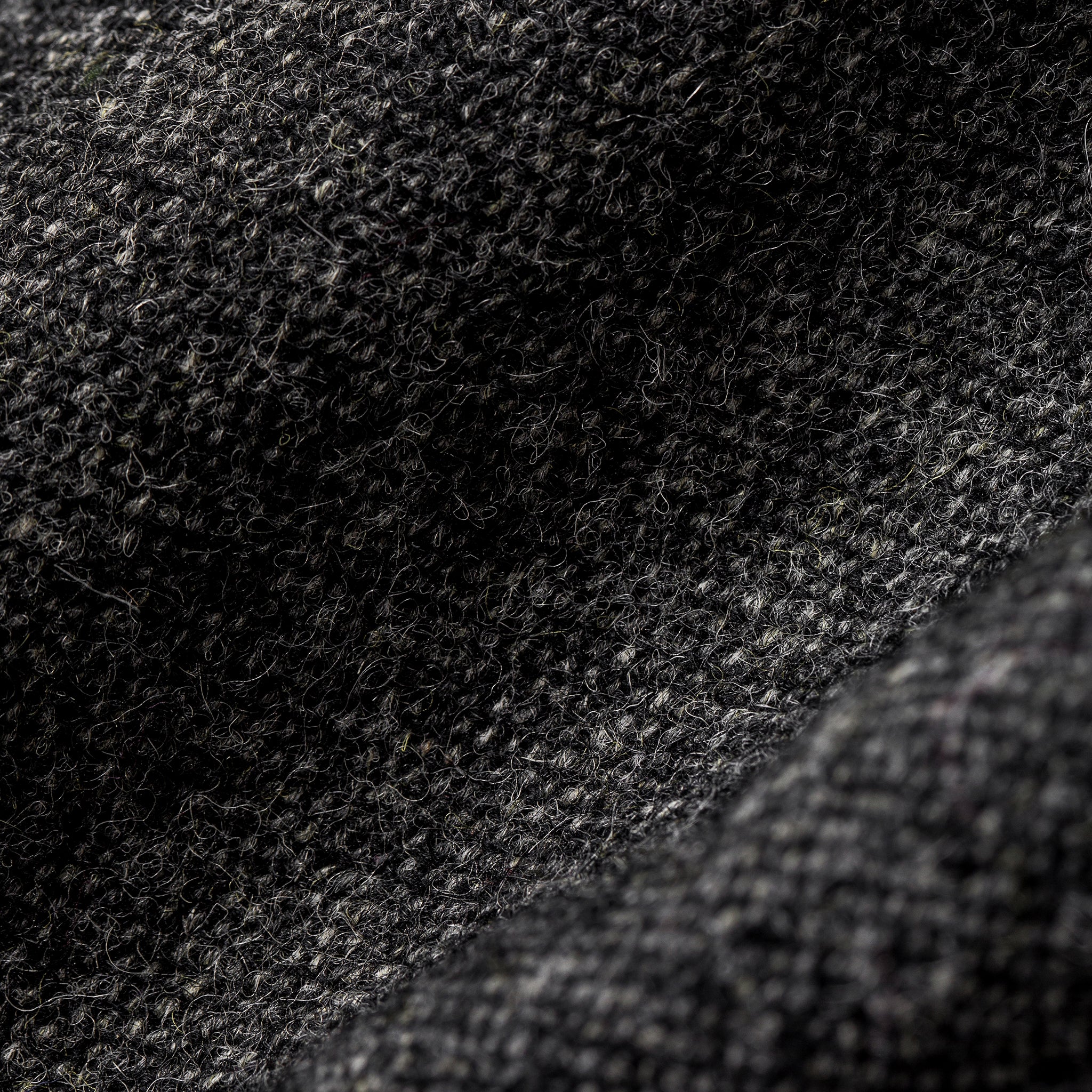 The Rover Jacket in Charcoal Birdseye Waxed Wool - Image 12