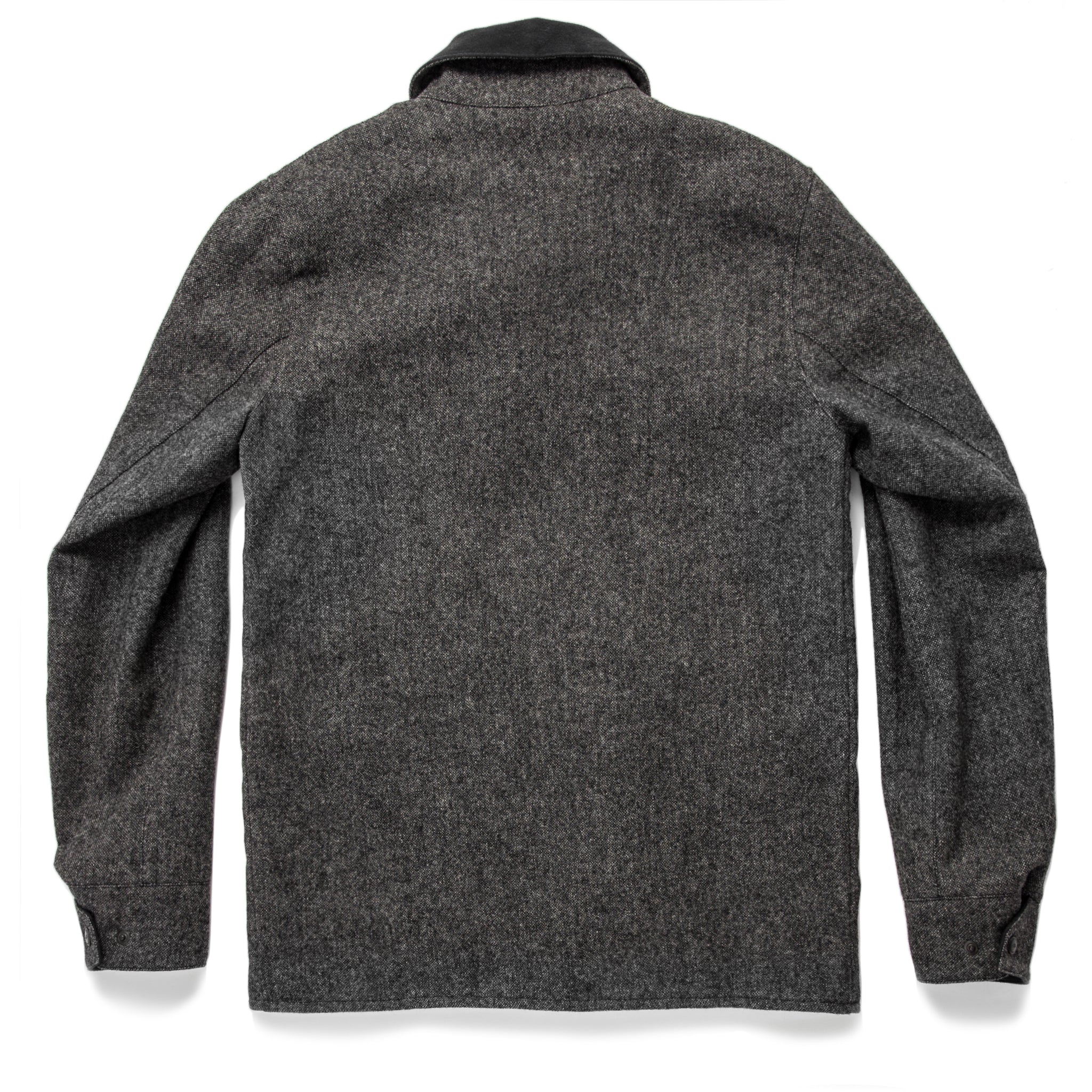 The Rover Jacket in Charcoal Birdseye Waxed Wool - Image 15
