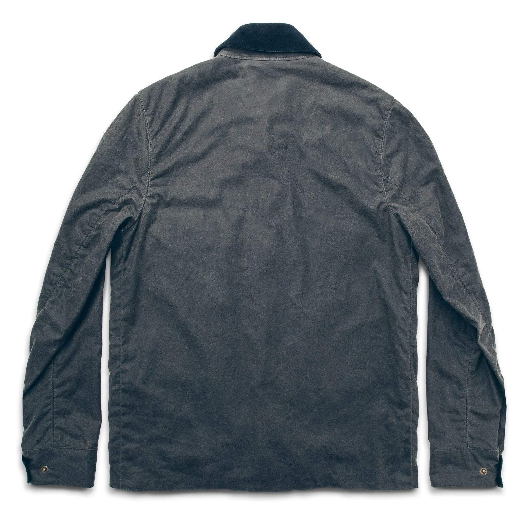 The Rover Jacket in Slate Waxed Canvas - Image 5