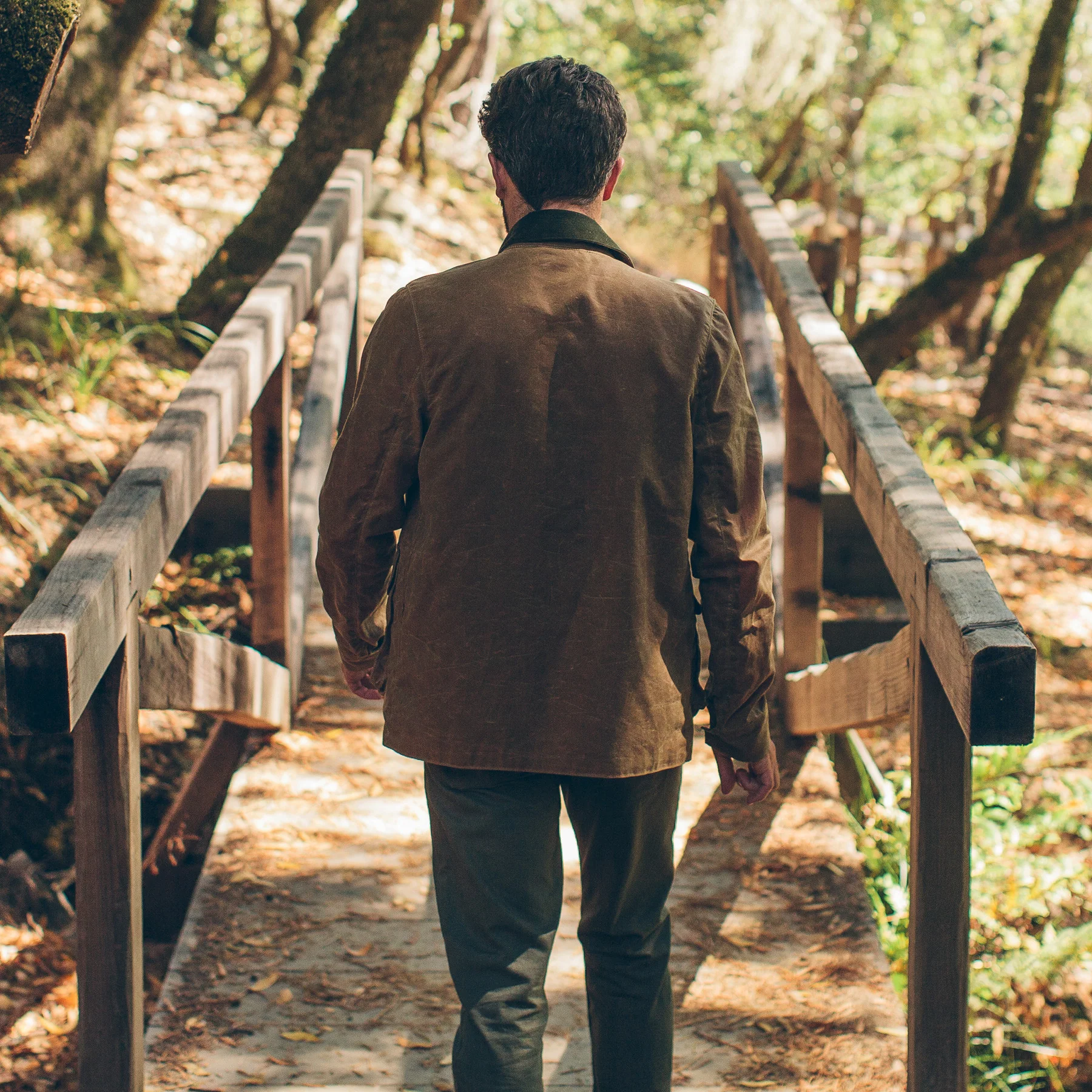 The Rover Jacket in Field Tan Waxed Canvas - Image 5