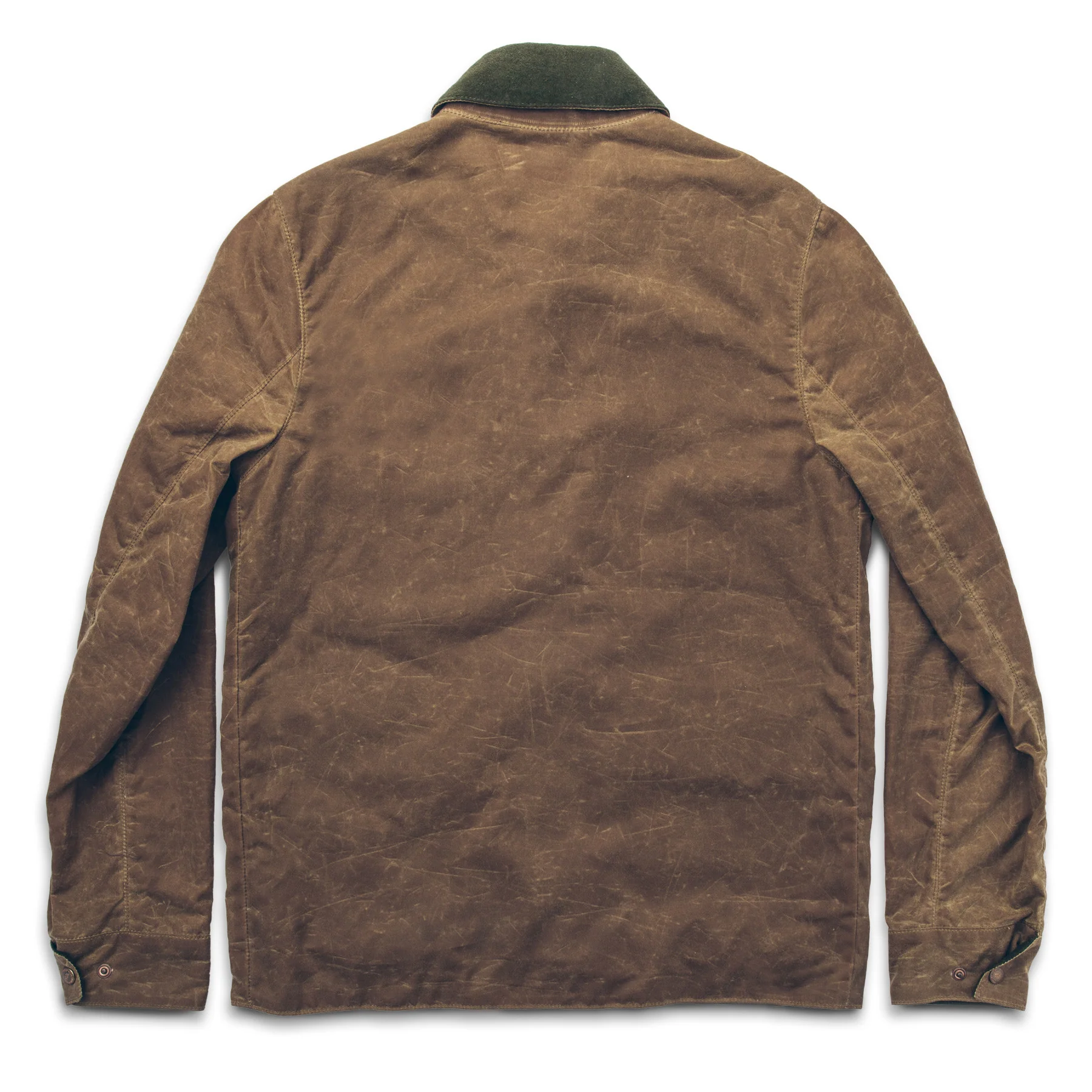 The Rover Jacket in Field Tan Waxed Canvas - Image 7