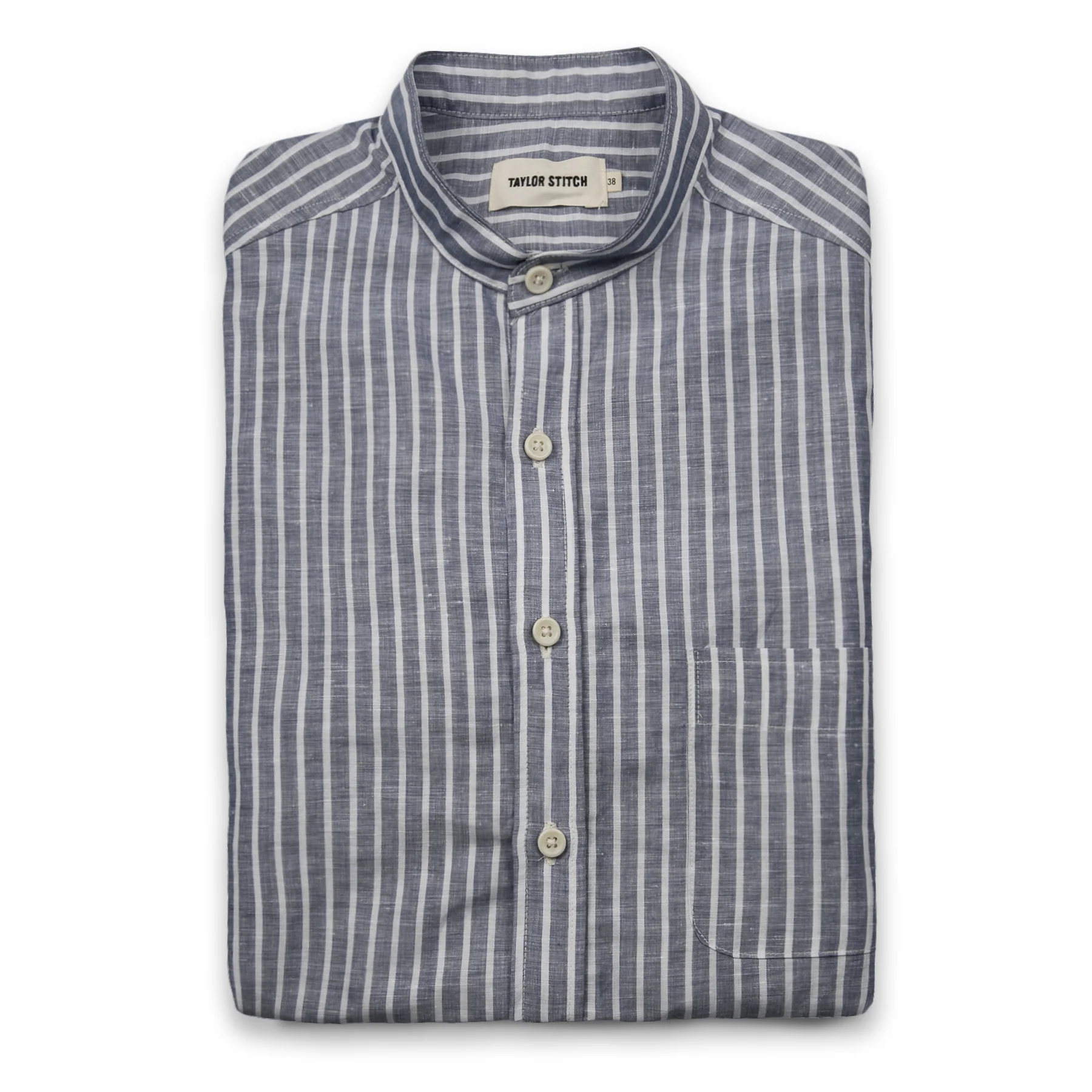 The Bandit in Blue & White Stripe