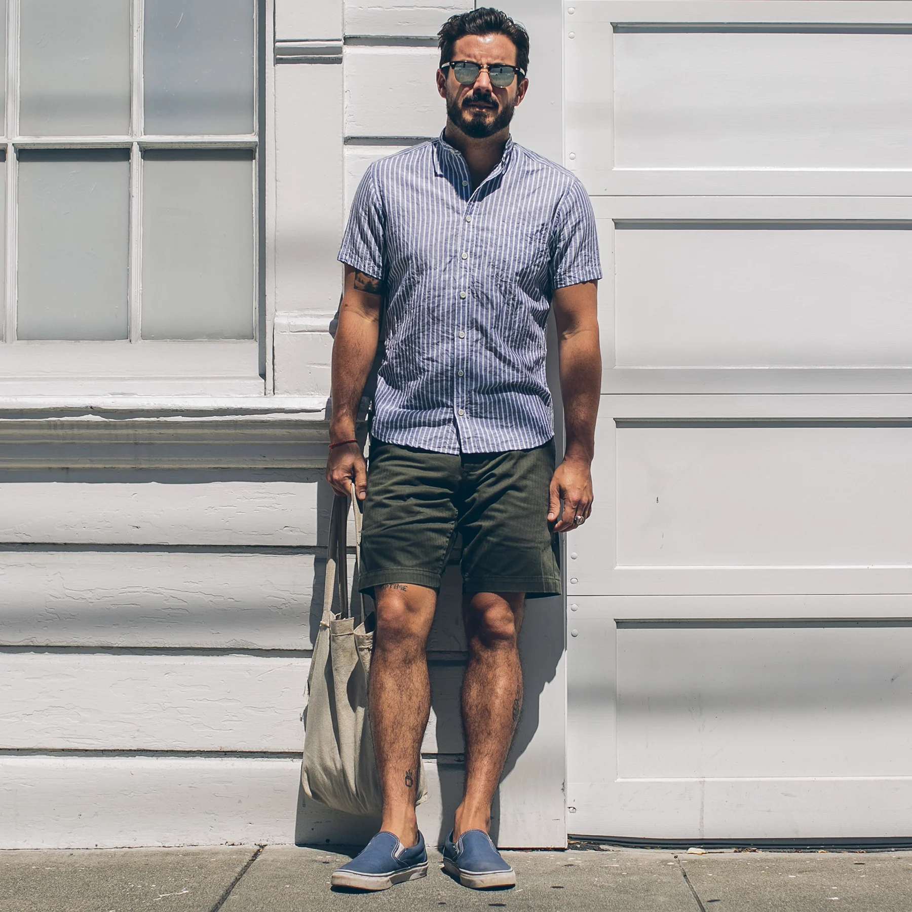 The Bandit in Blue & White Stripe - Image 3