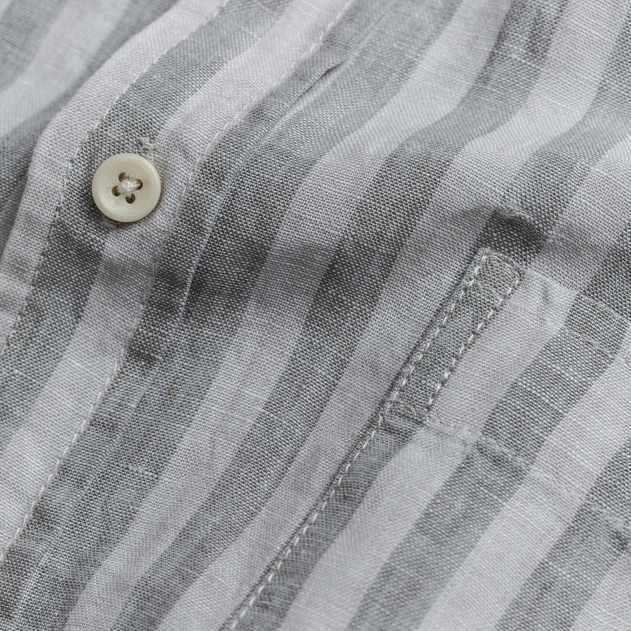 The Short Sleeve California in Grey Stripe - Image 8