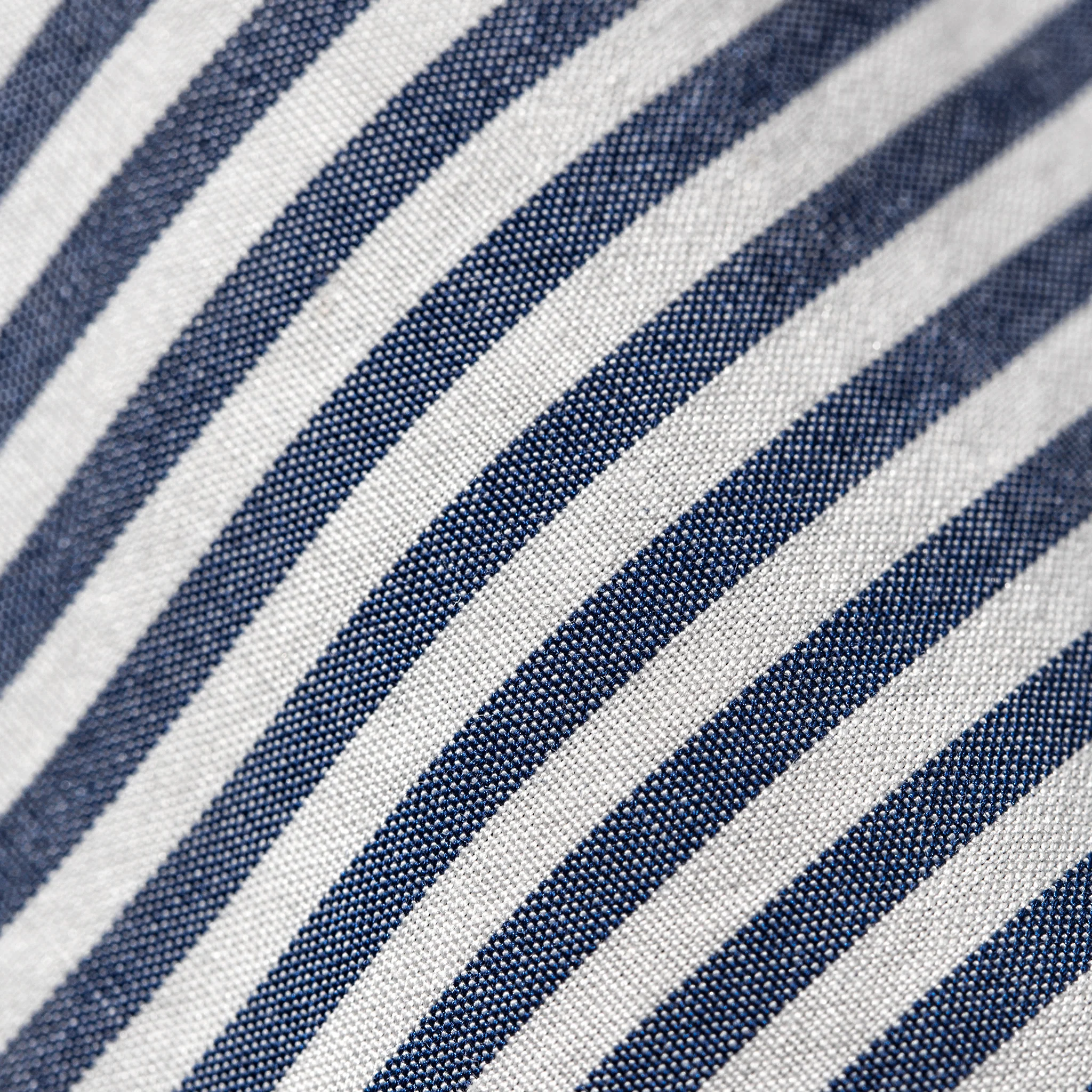 The Short Sleeve California in Navy Stripe Poplin - Image 7