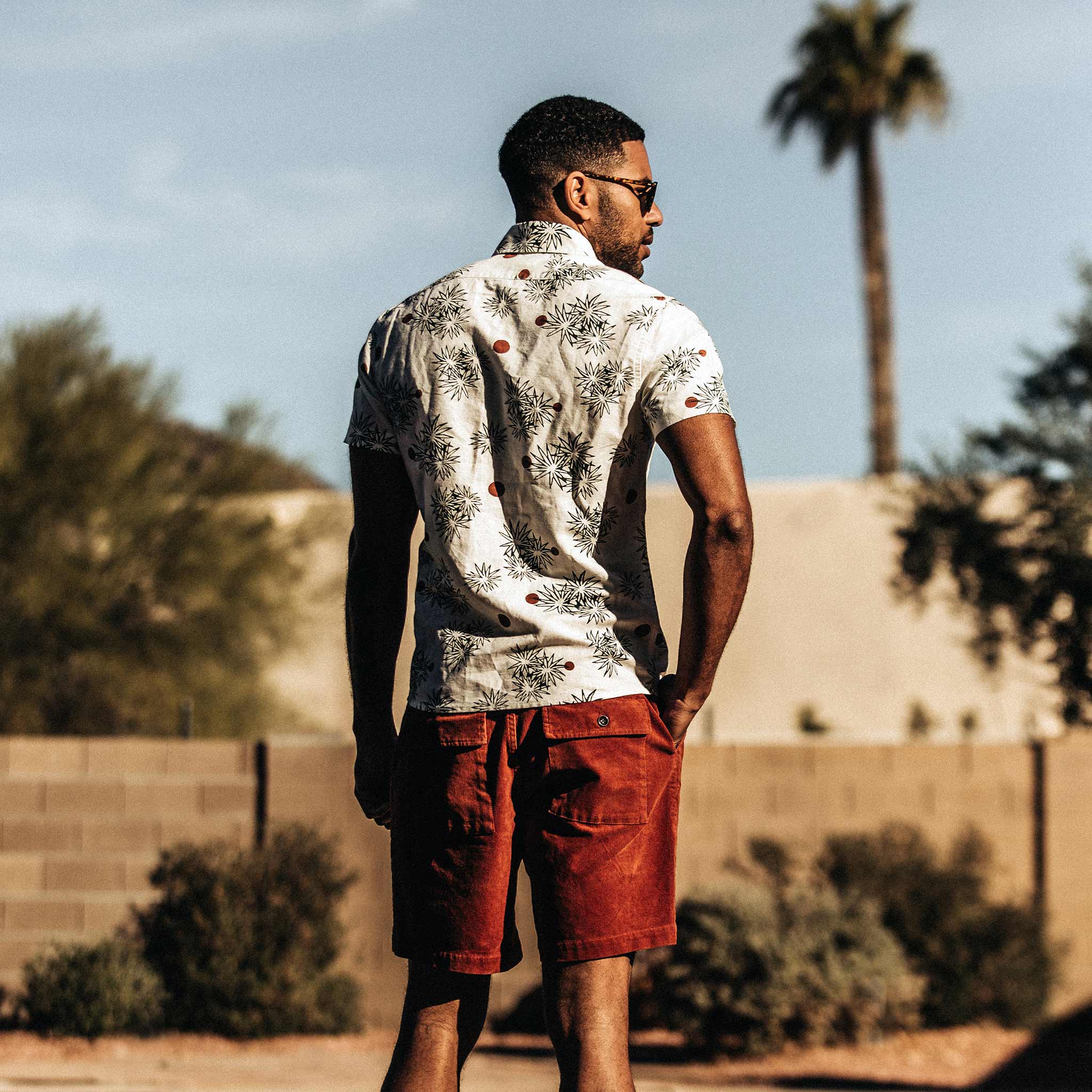 The Short Sleeve California in Palms - Image 6