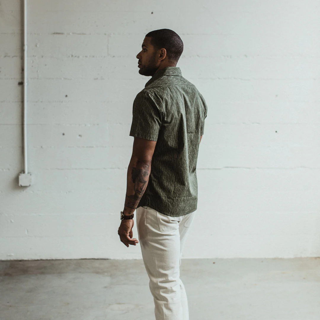 The Short Sleeve California in Rain Drop Camo - Image 4
