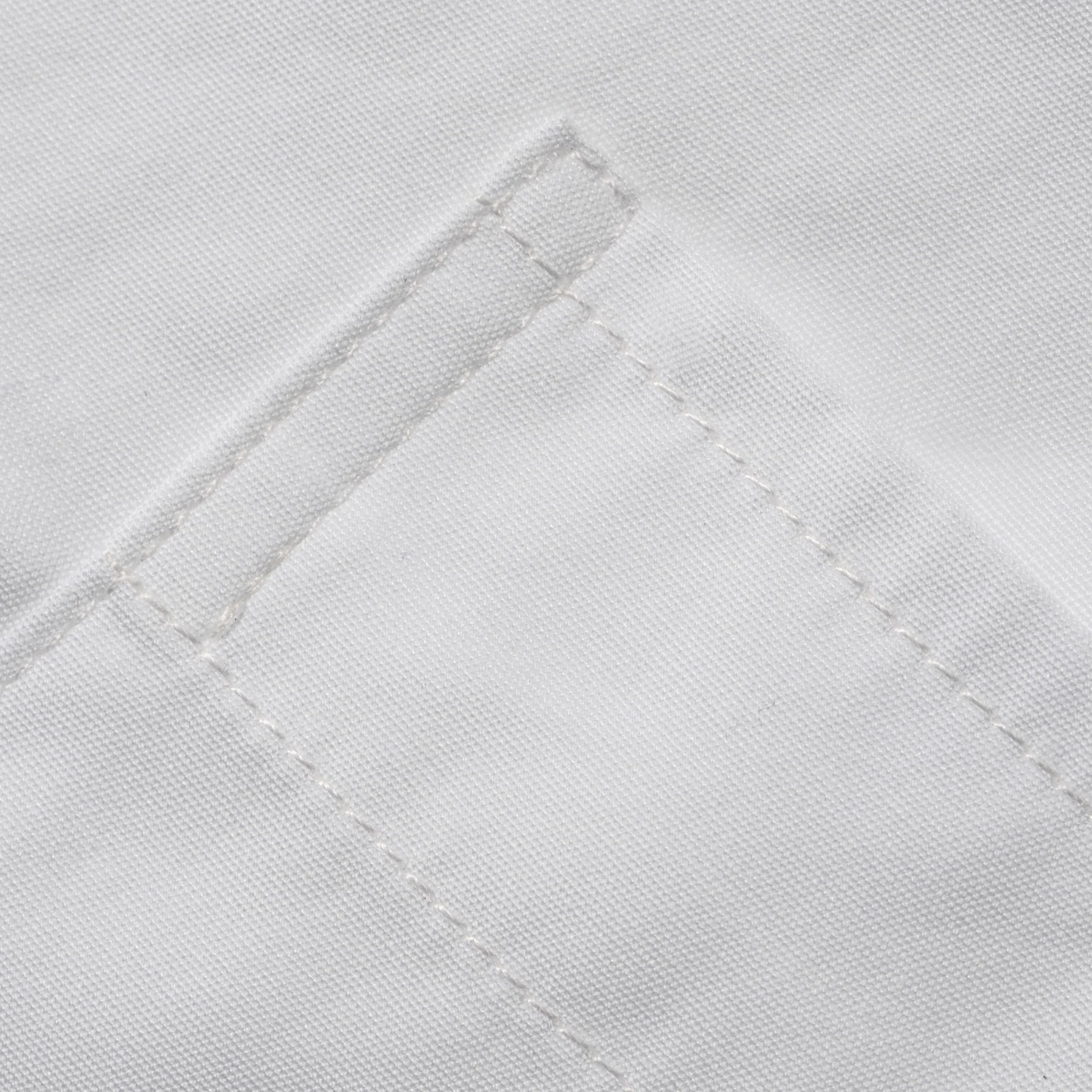 The Short Sleeve California in White Poplin - Image 5